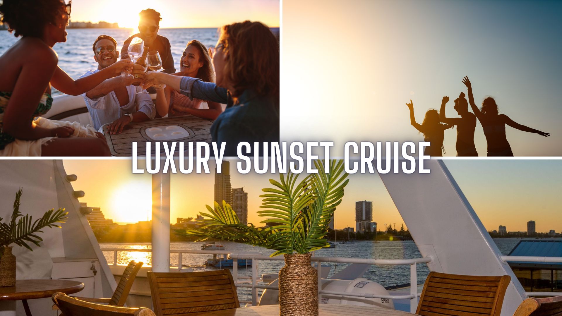 Luxury Sunset Broadwater Cruise in Gold Coast