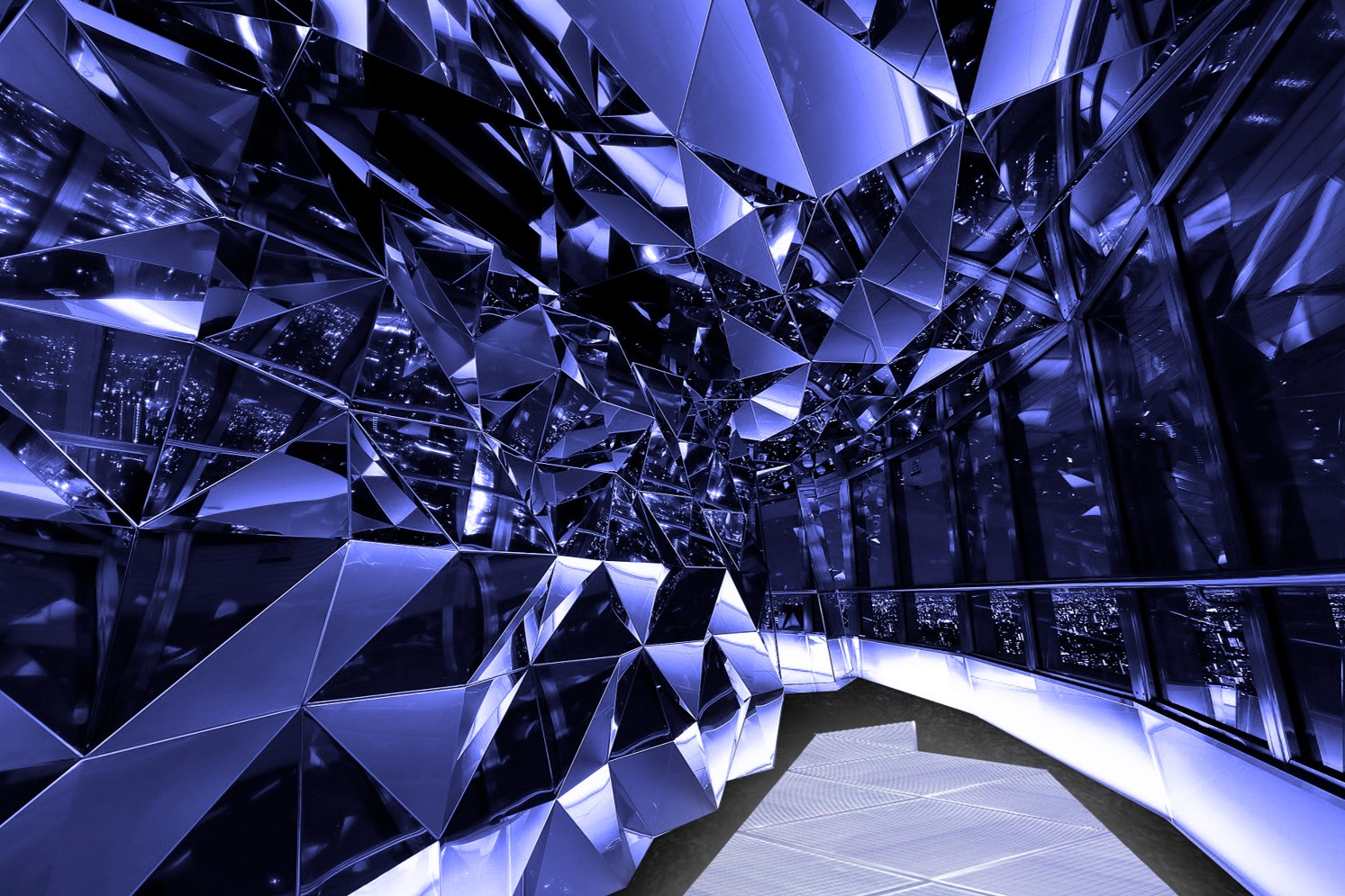 在您的旅程中，盡情體驗最先進的光影裝置藝術所帶來的魔幻魅力