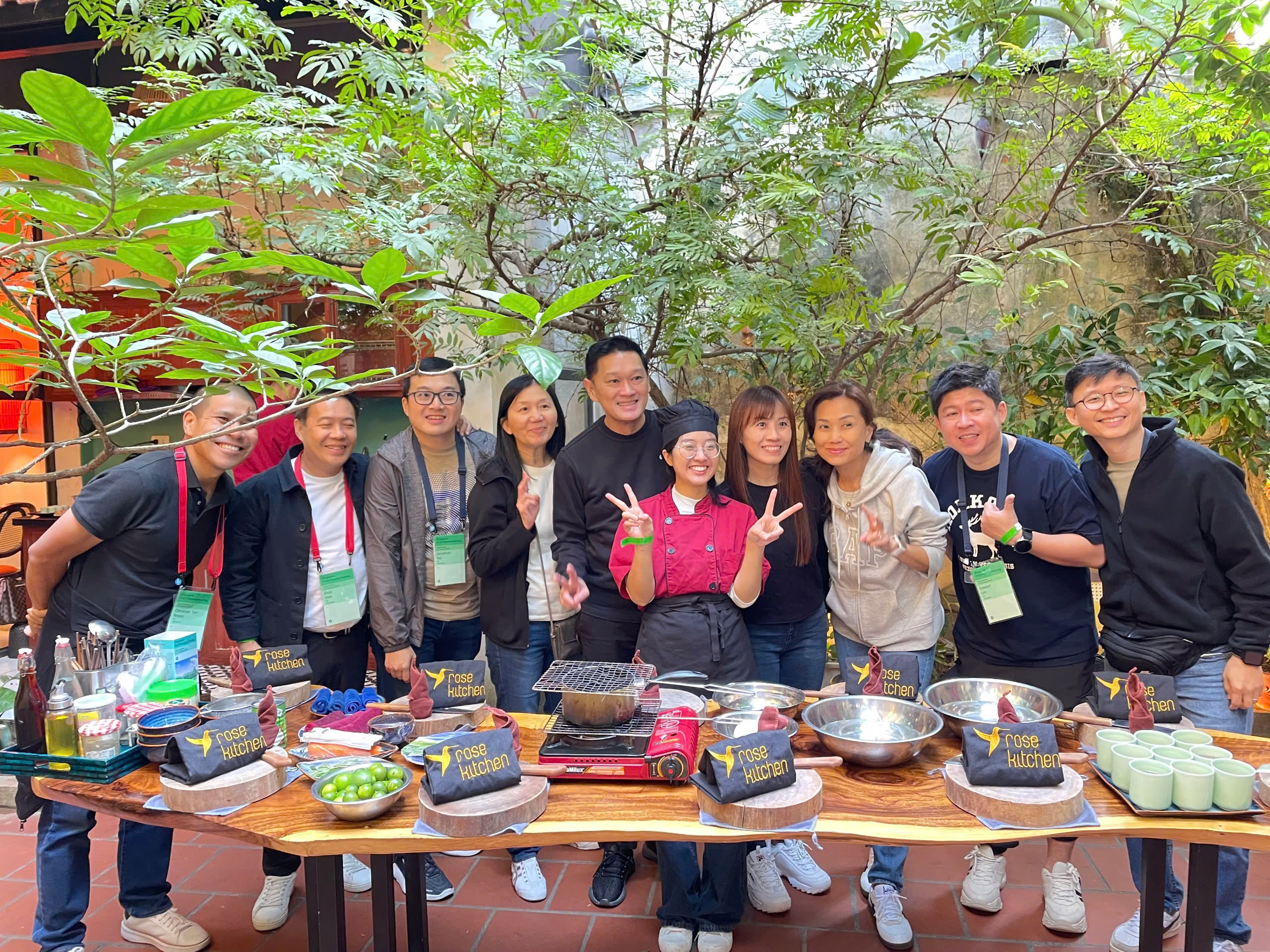 花園美食烹飪課 & 河內市場遊覽之旅