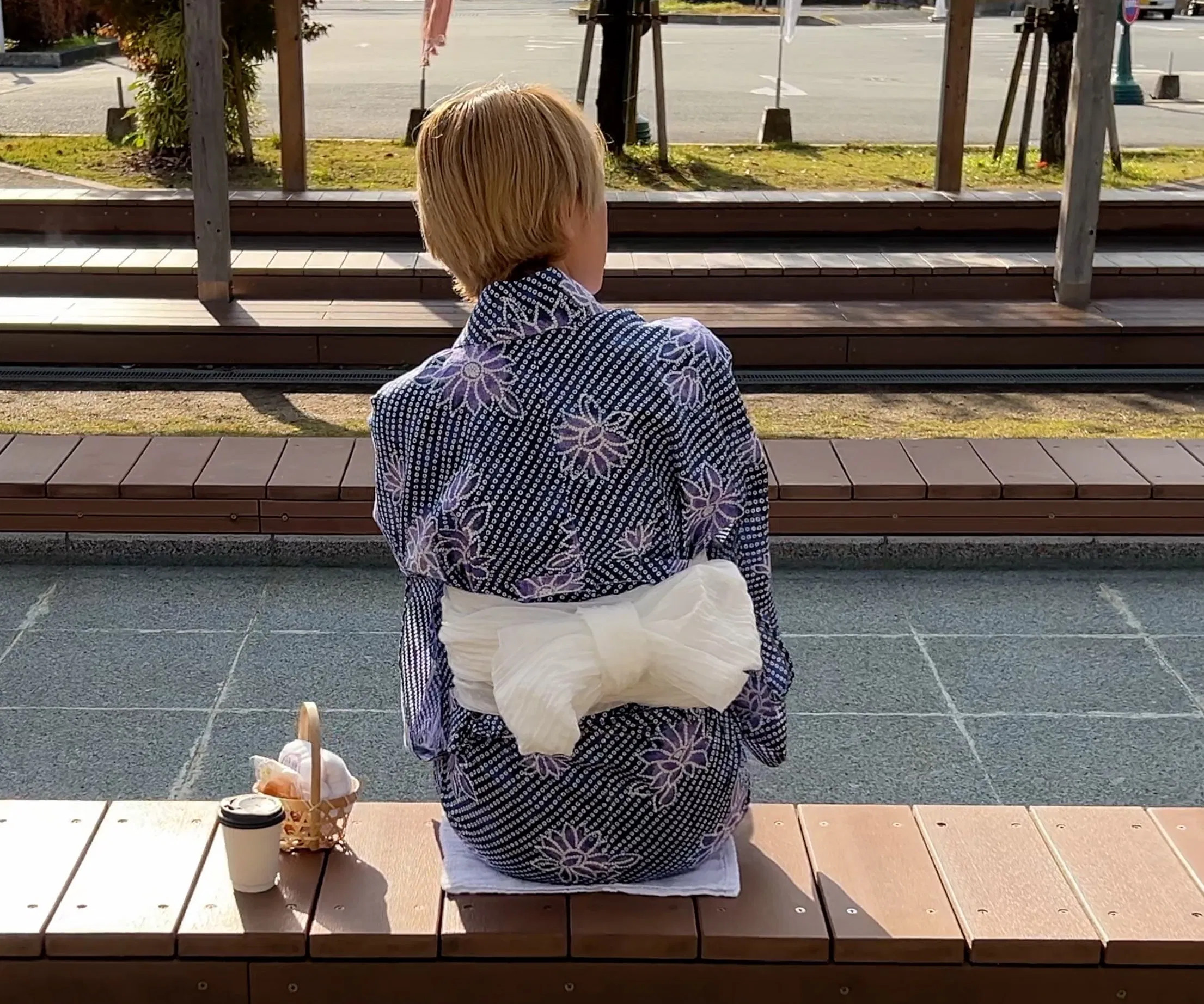 Stroll through Kumamoto's Kikuchi Onsen in a Casual Yukata