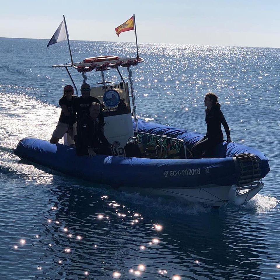 大加那利島的水上探險：PADI 中心的半日潛水之旅