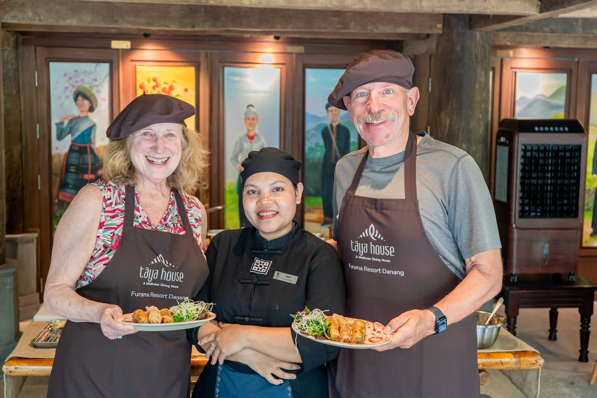 Furama Resort Danang Taya uyida Vetnam oshpazlik darsi