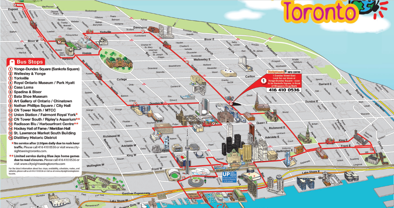 Toronto Hop-On Hop-Off Bus by City Sightseeing