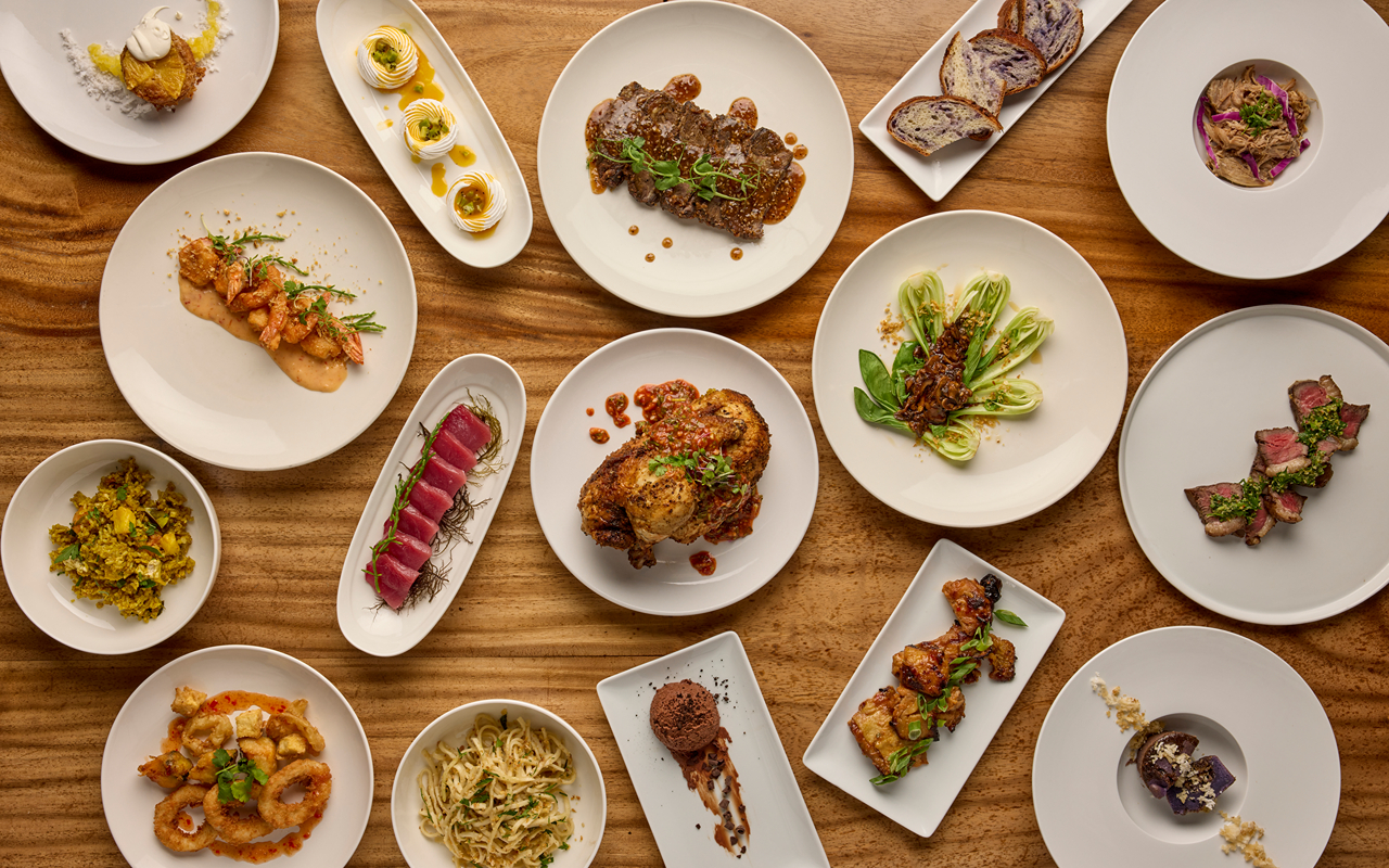 Savor the incredible flavors from our Gateway Buffet and Ali'i Luau