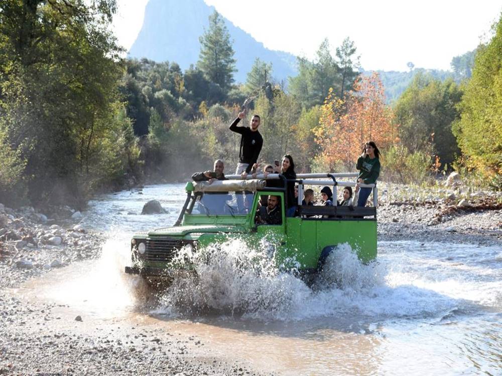 Antalya: Full-Day Jeep Safari with Lunch and Transfer