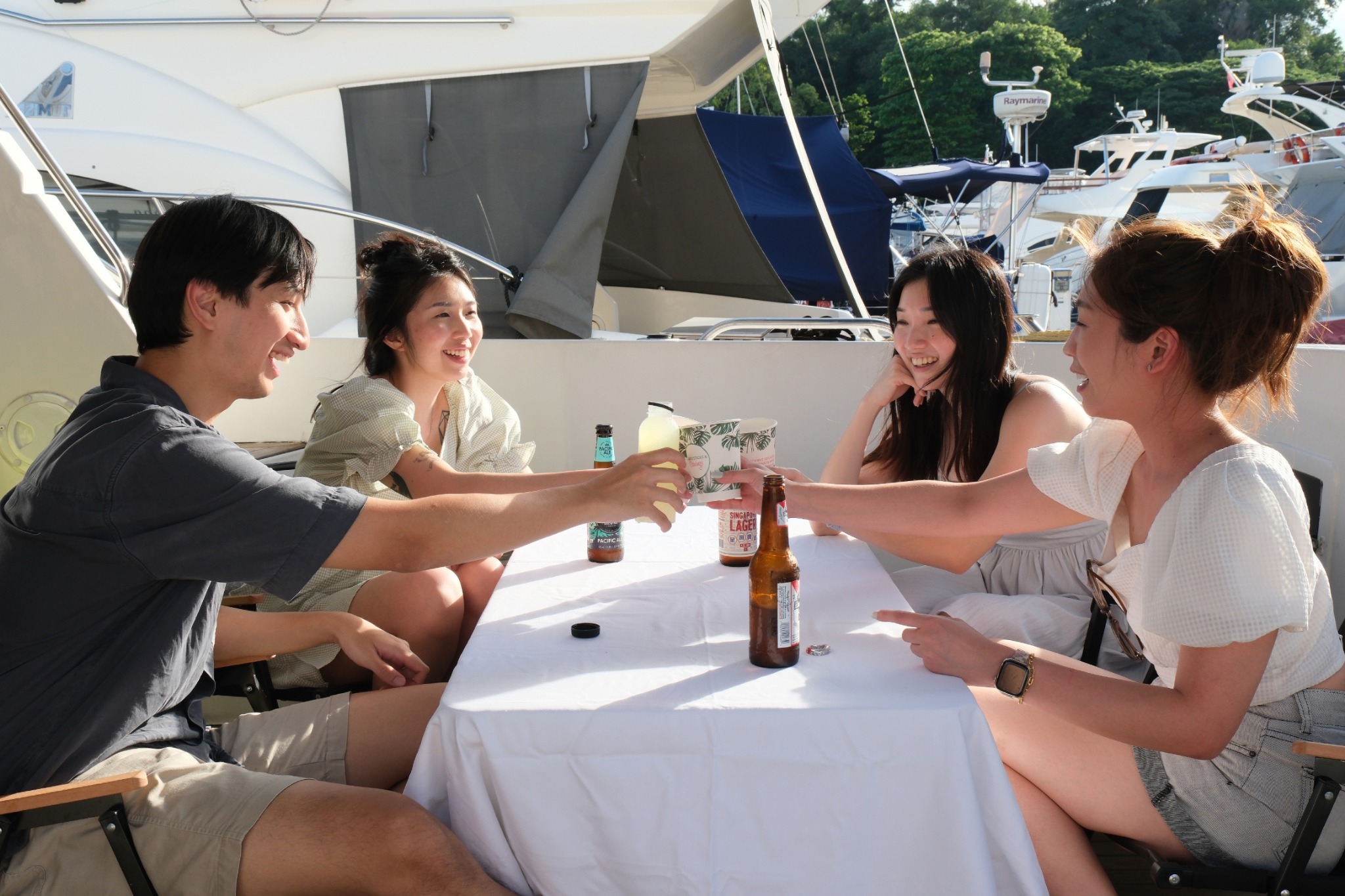 Premium Yacht Charter Singapore by Crazy Monkey