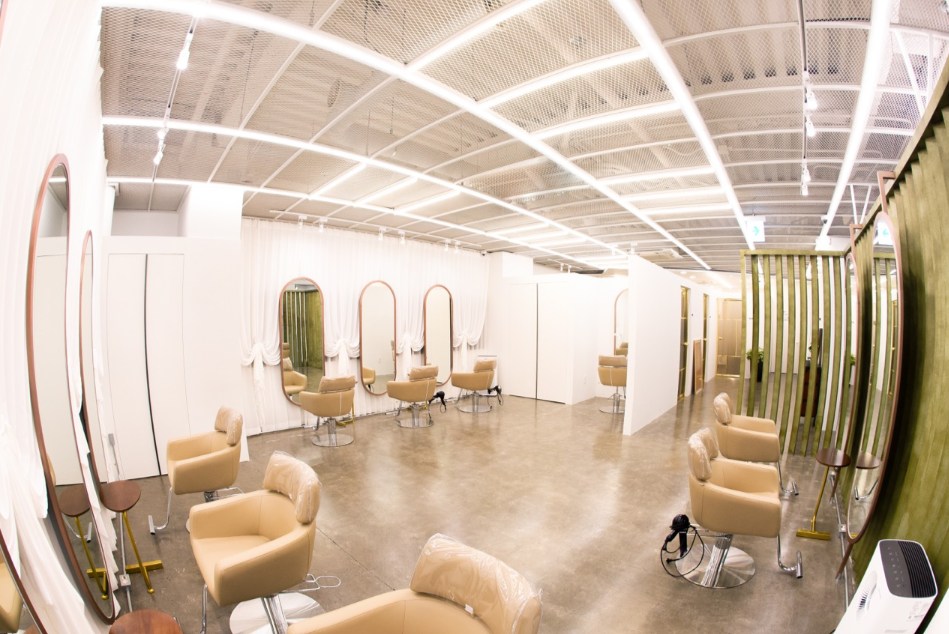 environment of the salon