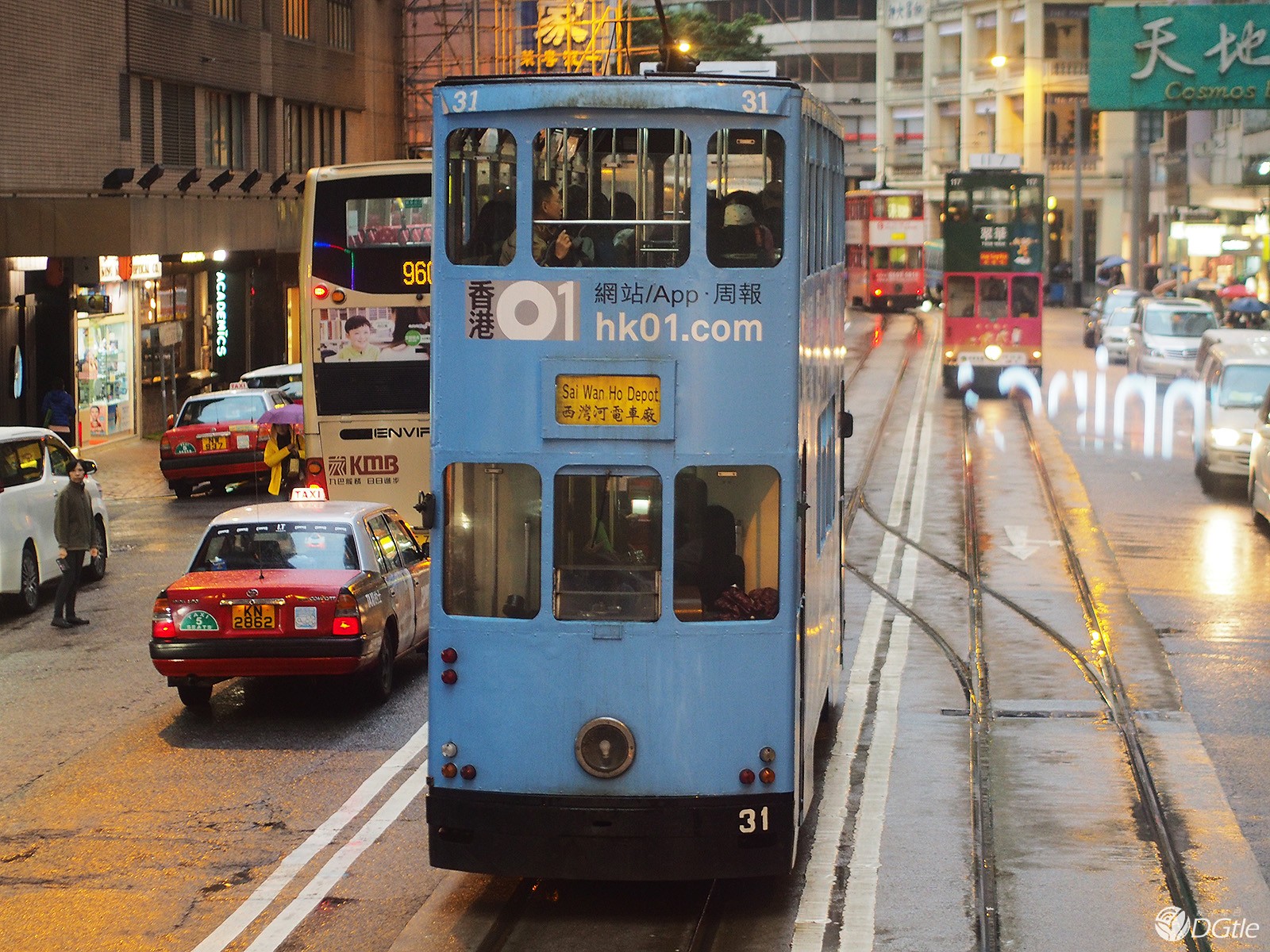 [Hong Kong at night] Old Town Central + Ding Ding Car + Victoria Peak to enjoy the night view of Hong Kong half-day tour