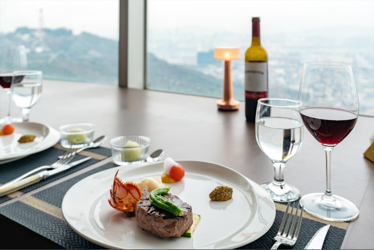 N Seoul Tower Ticket + THE PLACE Dining Restaurant Combo