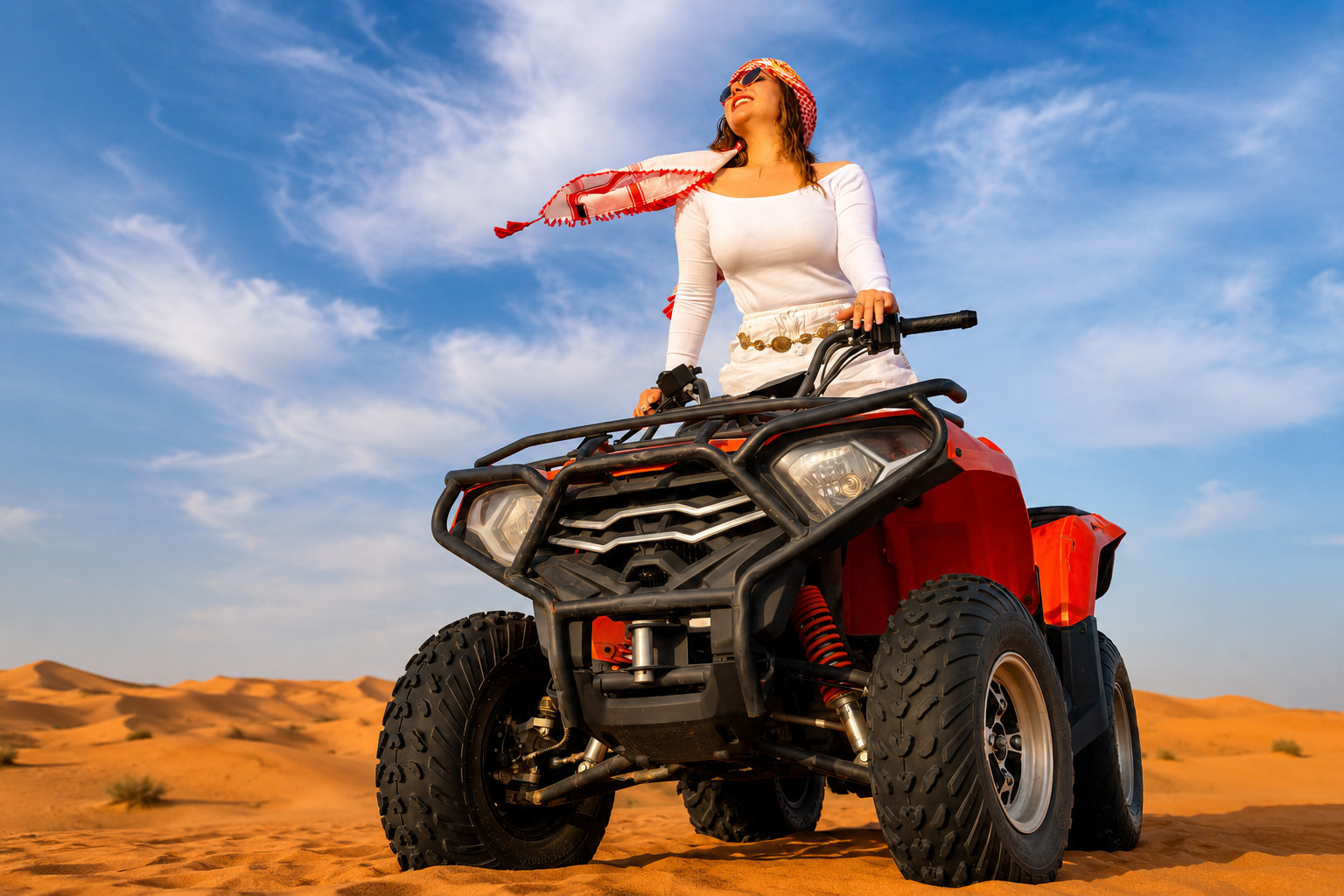 Сафари на квадроцикле ATV в Шарм-эль-Шейхе