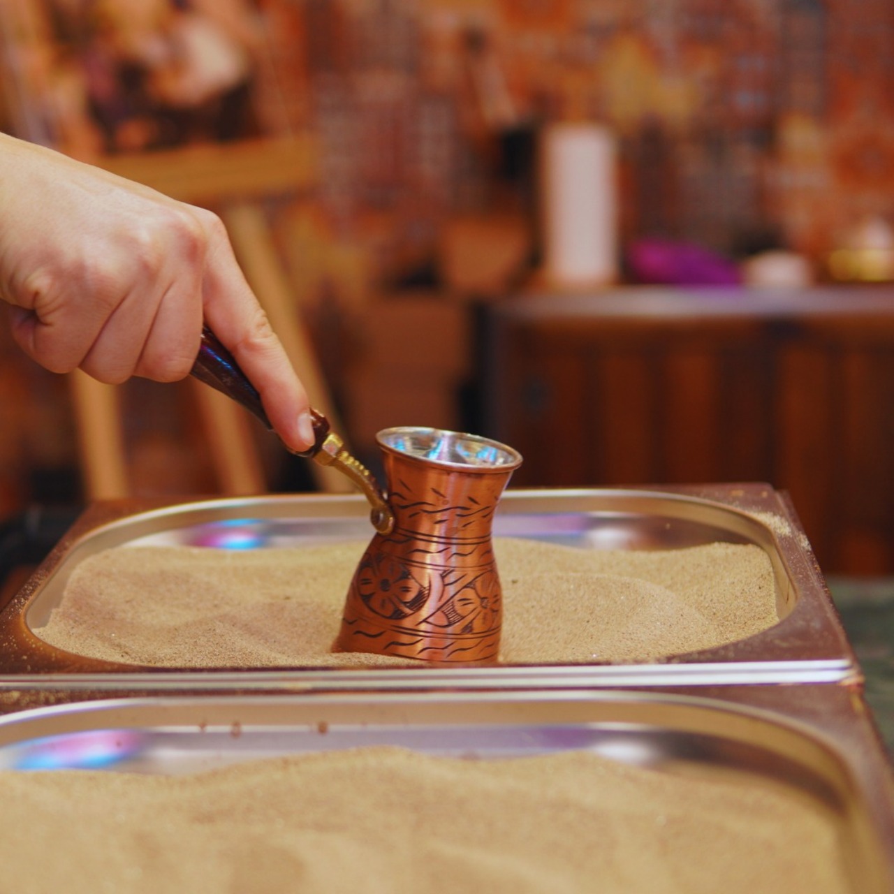 Antalya: Brewing Turkish Coffee on Sand & Fortune Telling + Gift