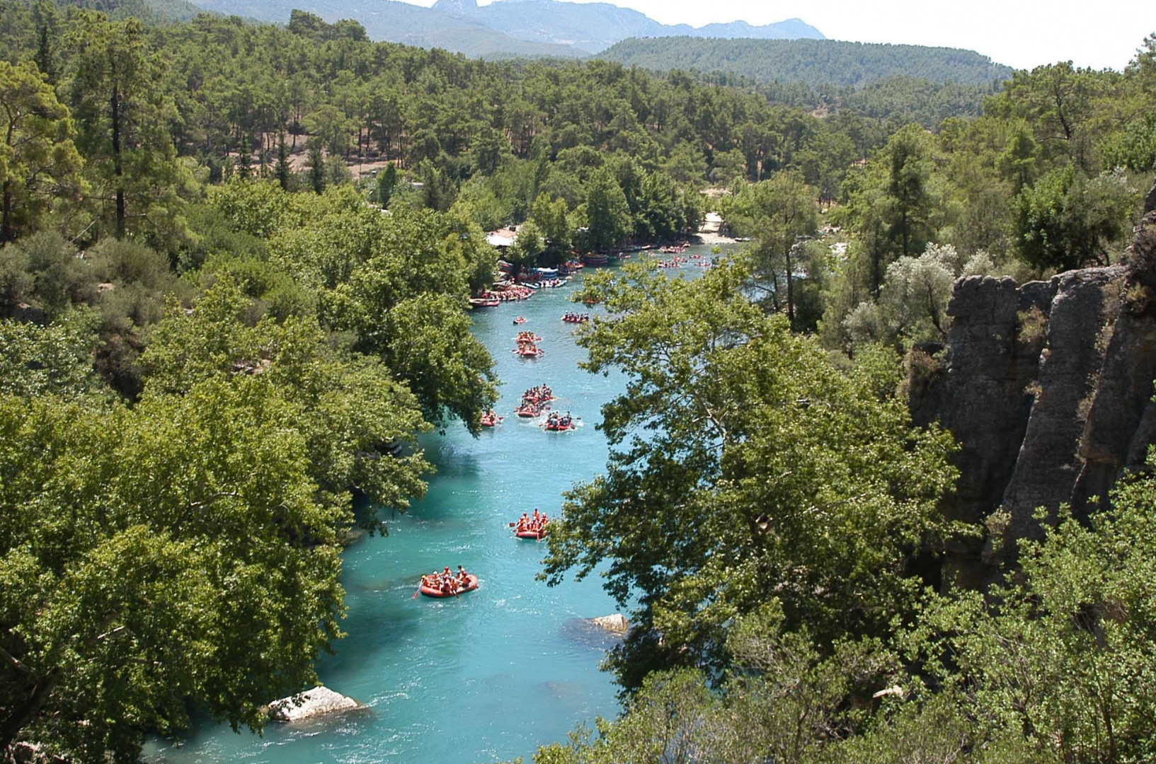 canyon rafting antalya