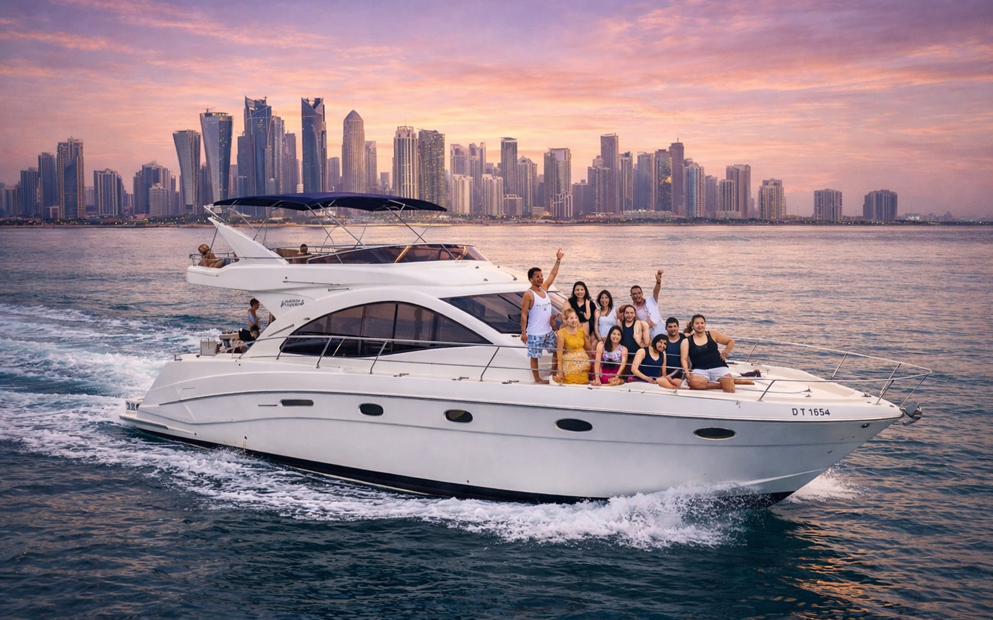 Doha Luxury Private Yacht Cruise with Skyline Views