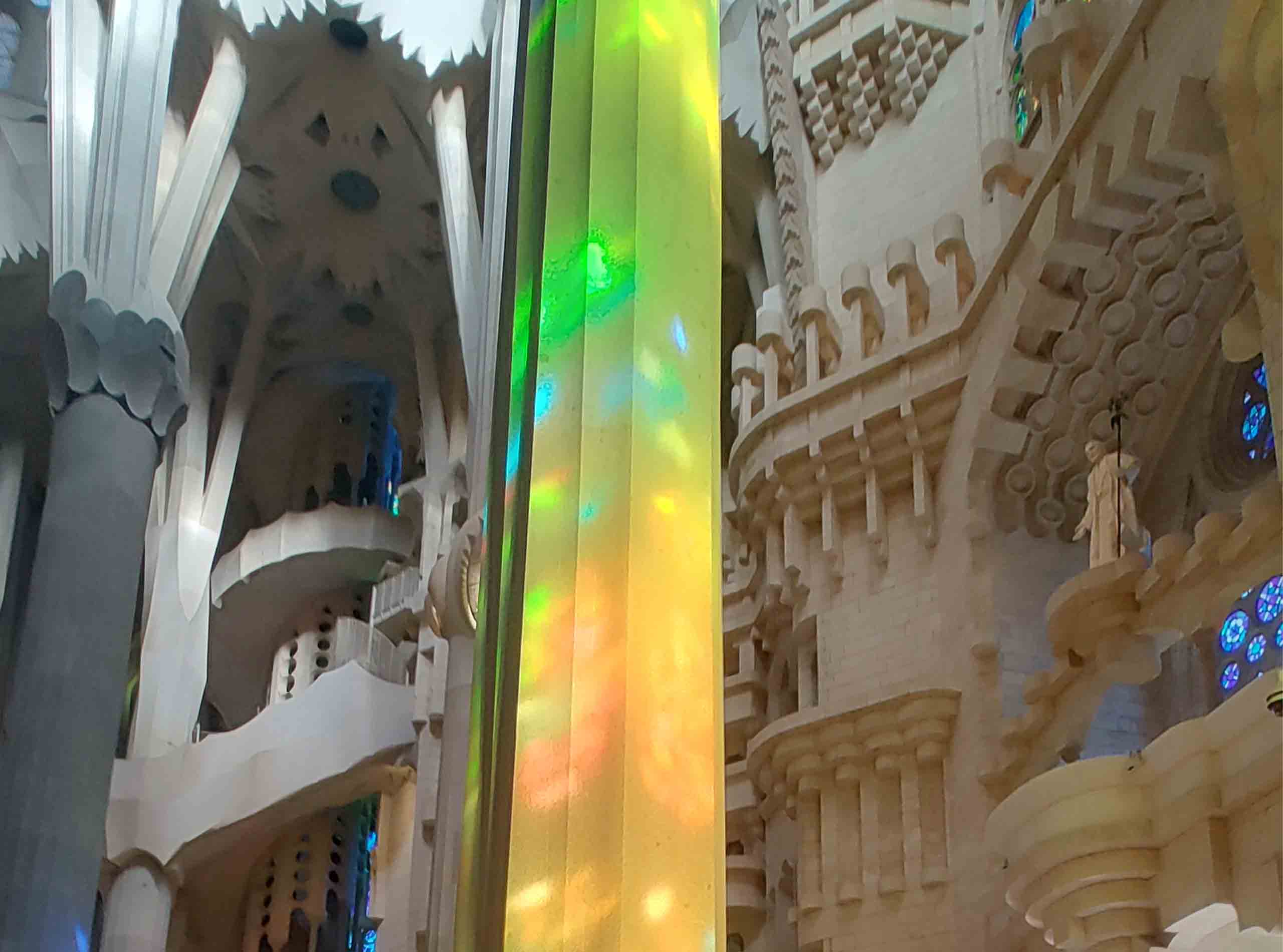 Lights and Shadows of the Sagrada Familia With Ticket And Guide