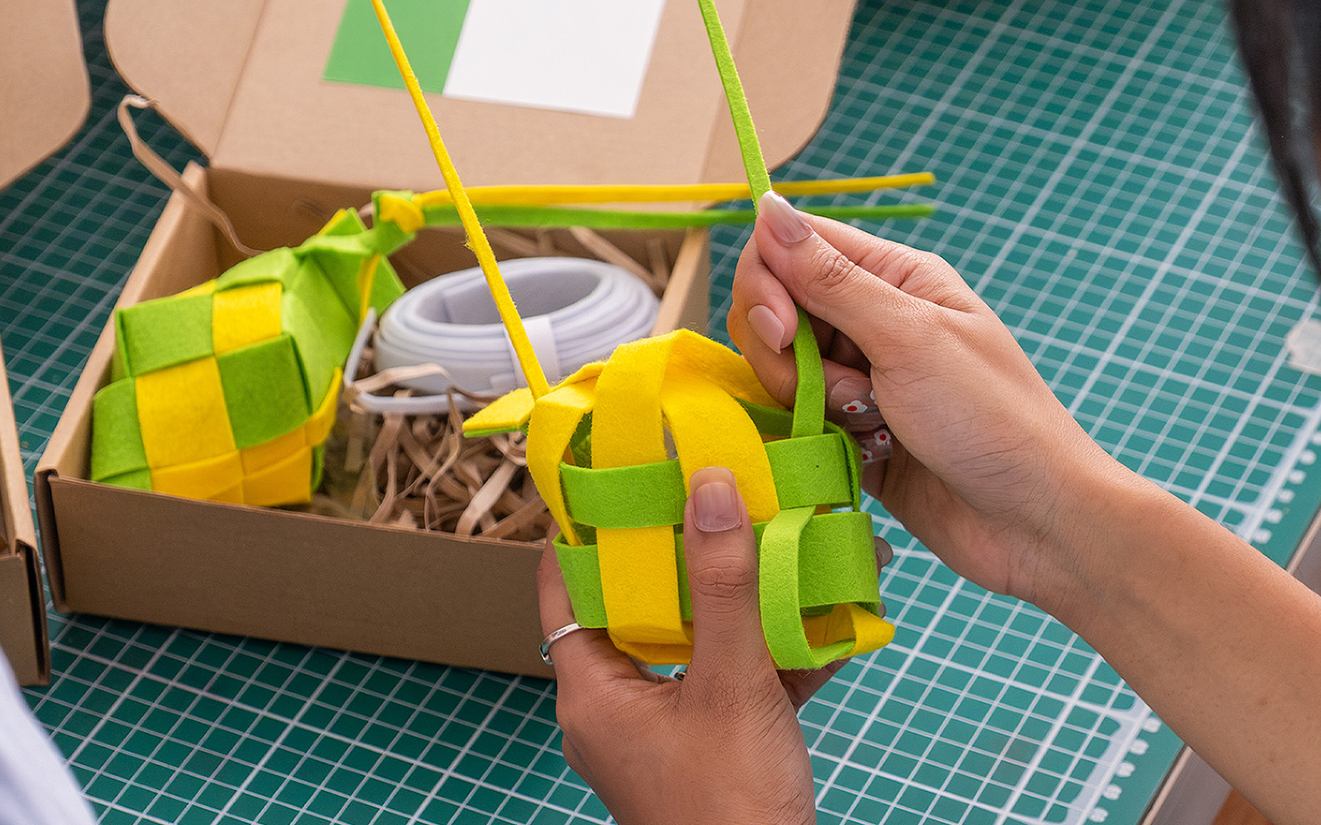 Puso Weaving Workshop in Cebu