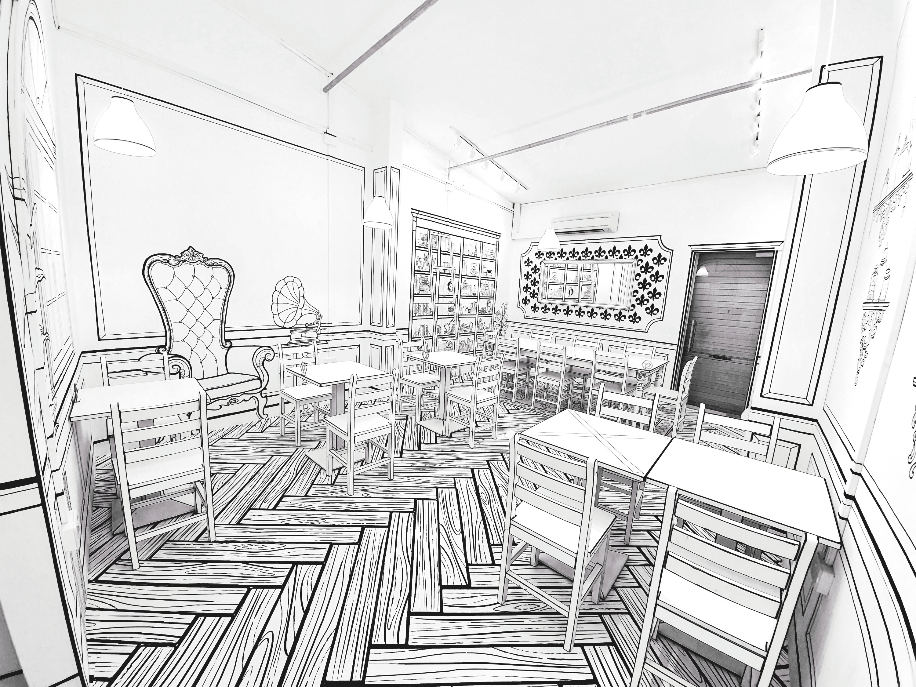 Cafe Monochrome at Jalan Besar