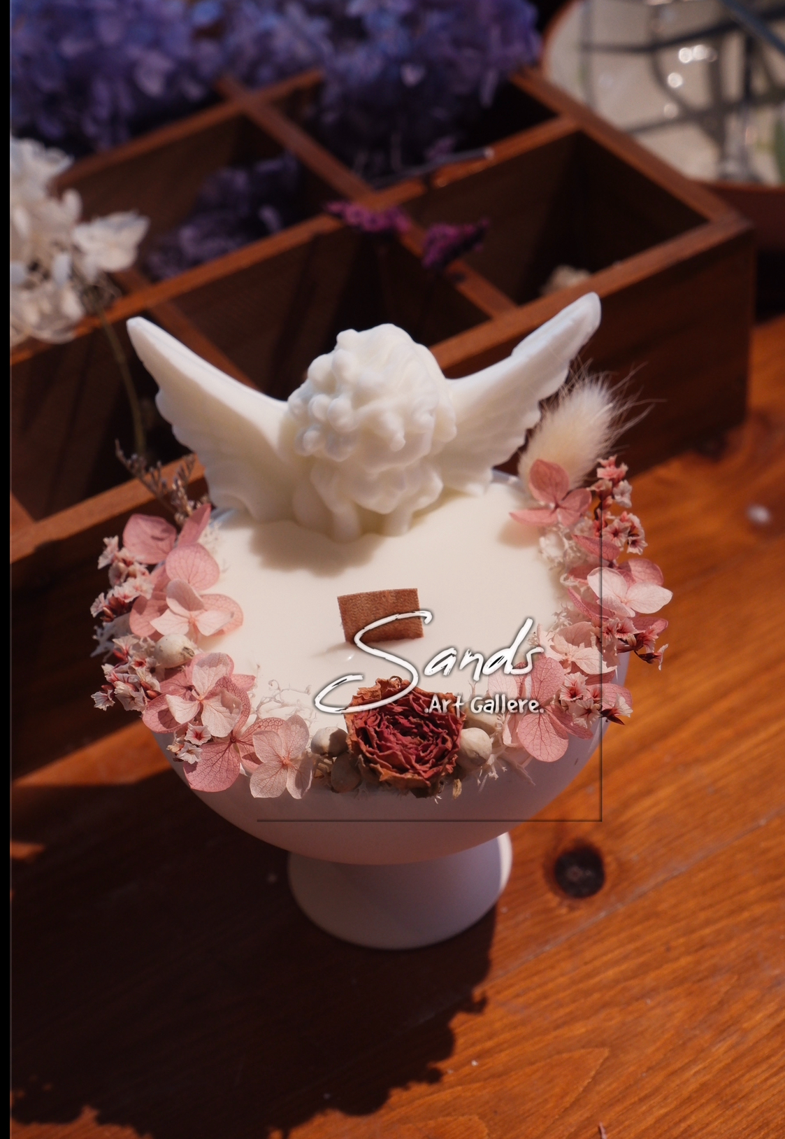 香薰花卉蠟燭製作