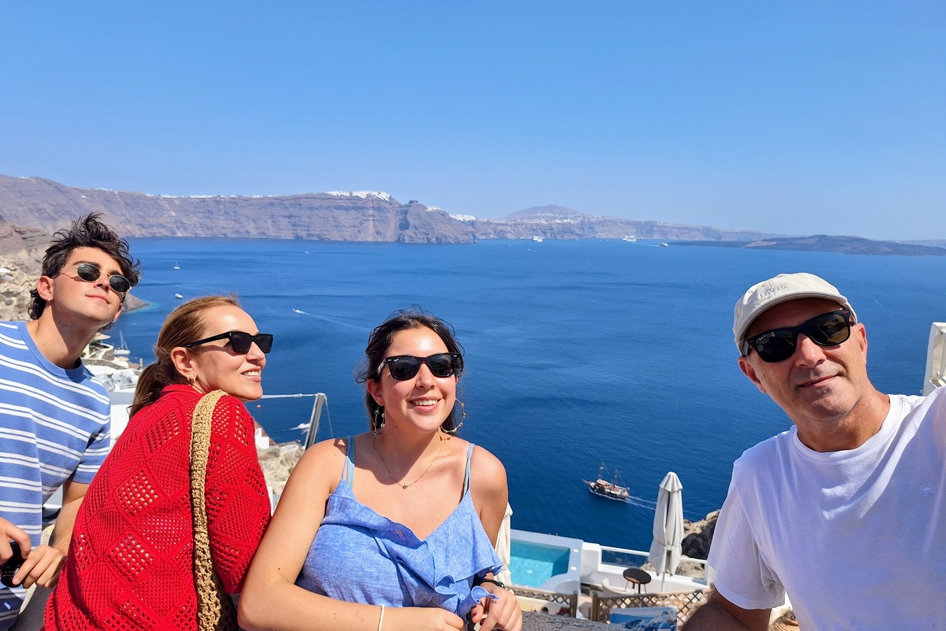 Feel the famous Cycladic breeze on your face.