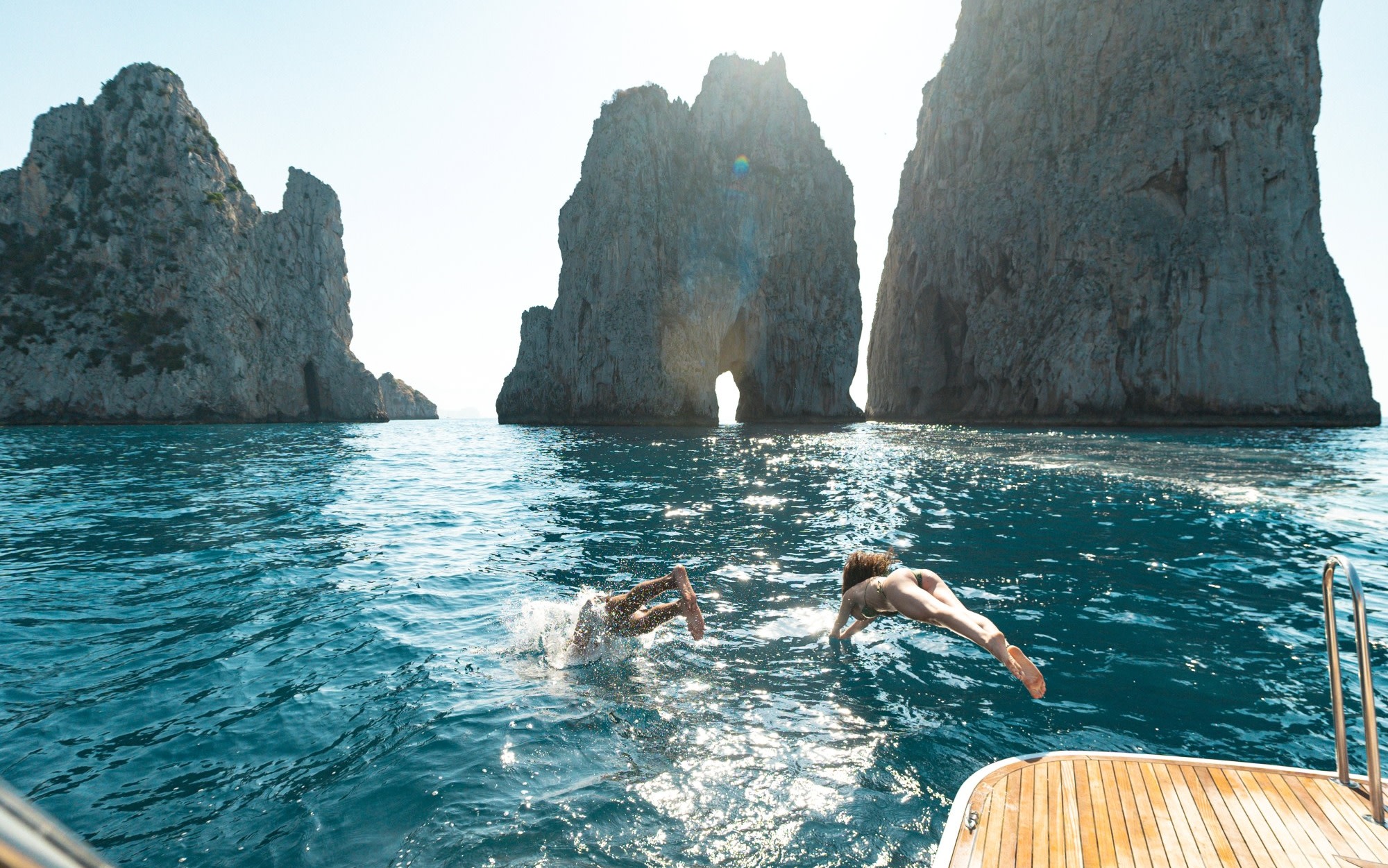 Boat tour of Capri Island from Sorrento