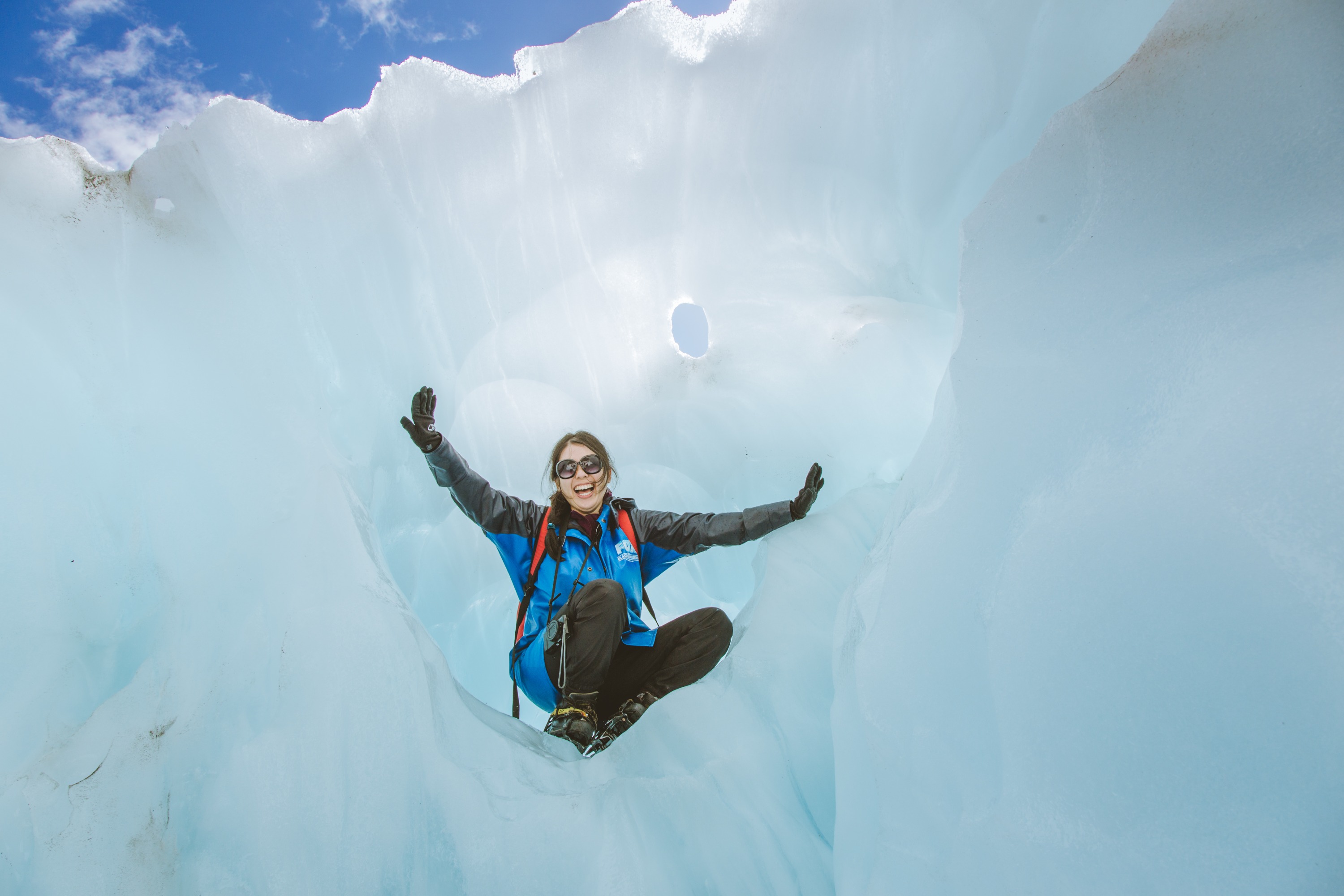 福克斯冰川徒步探險體驗（直升機接送）