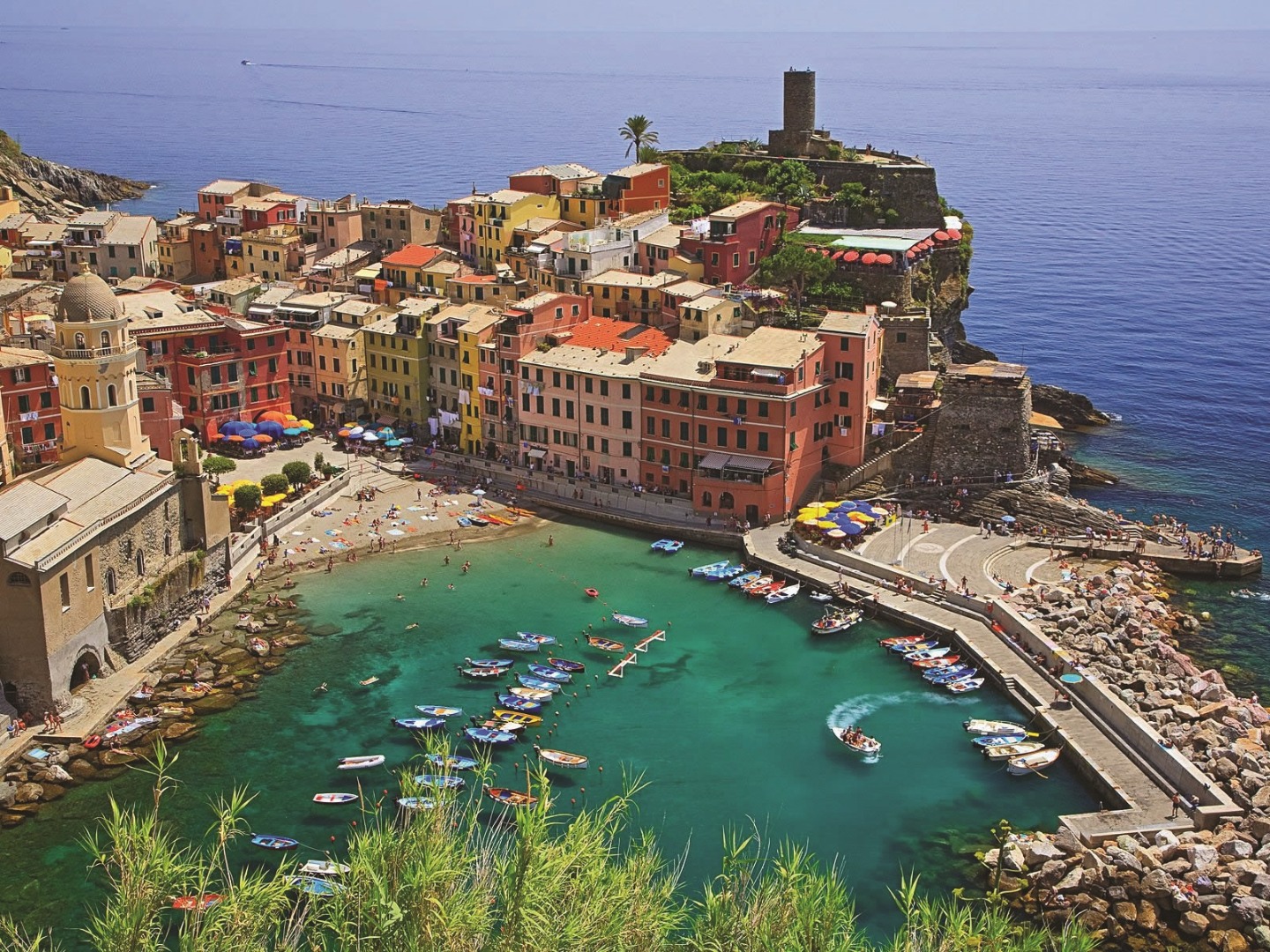 beach in the Cinque Terre region