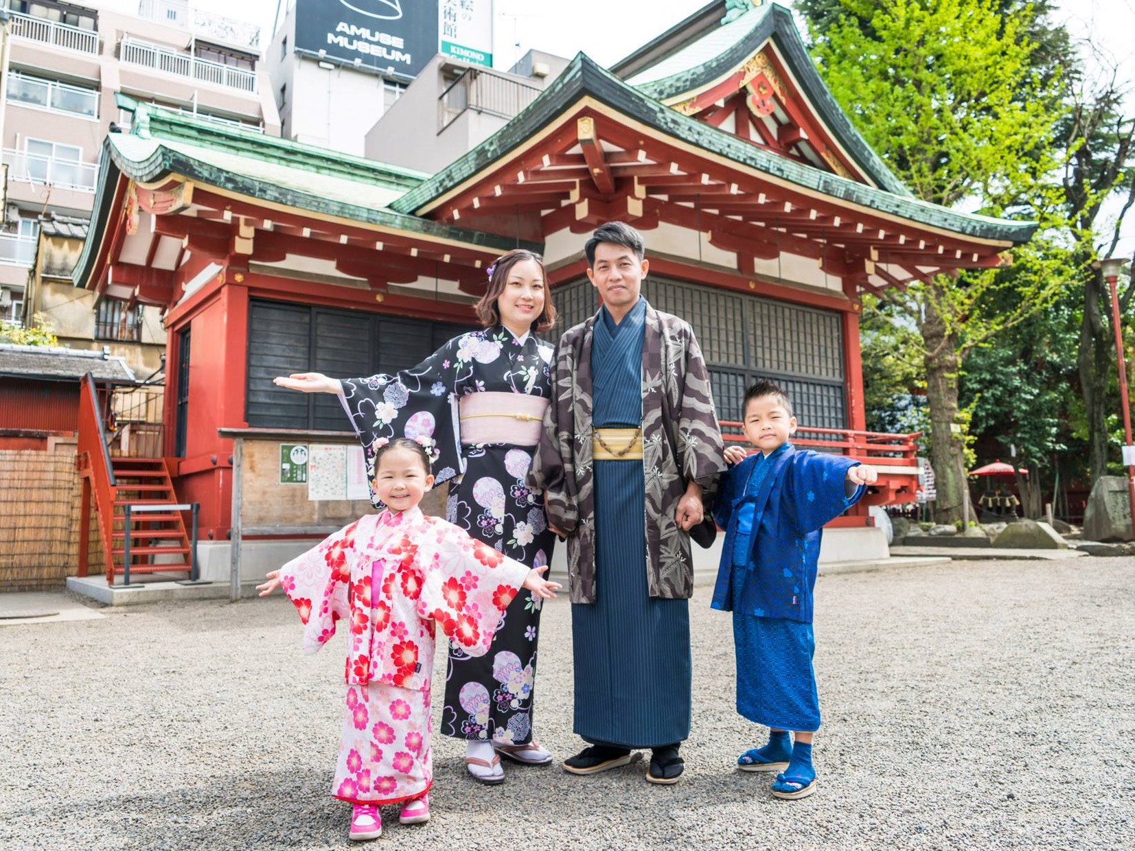 東京Aiwafuku家庭親子和服體驗