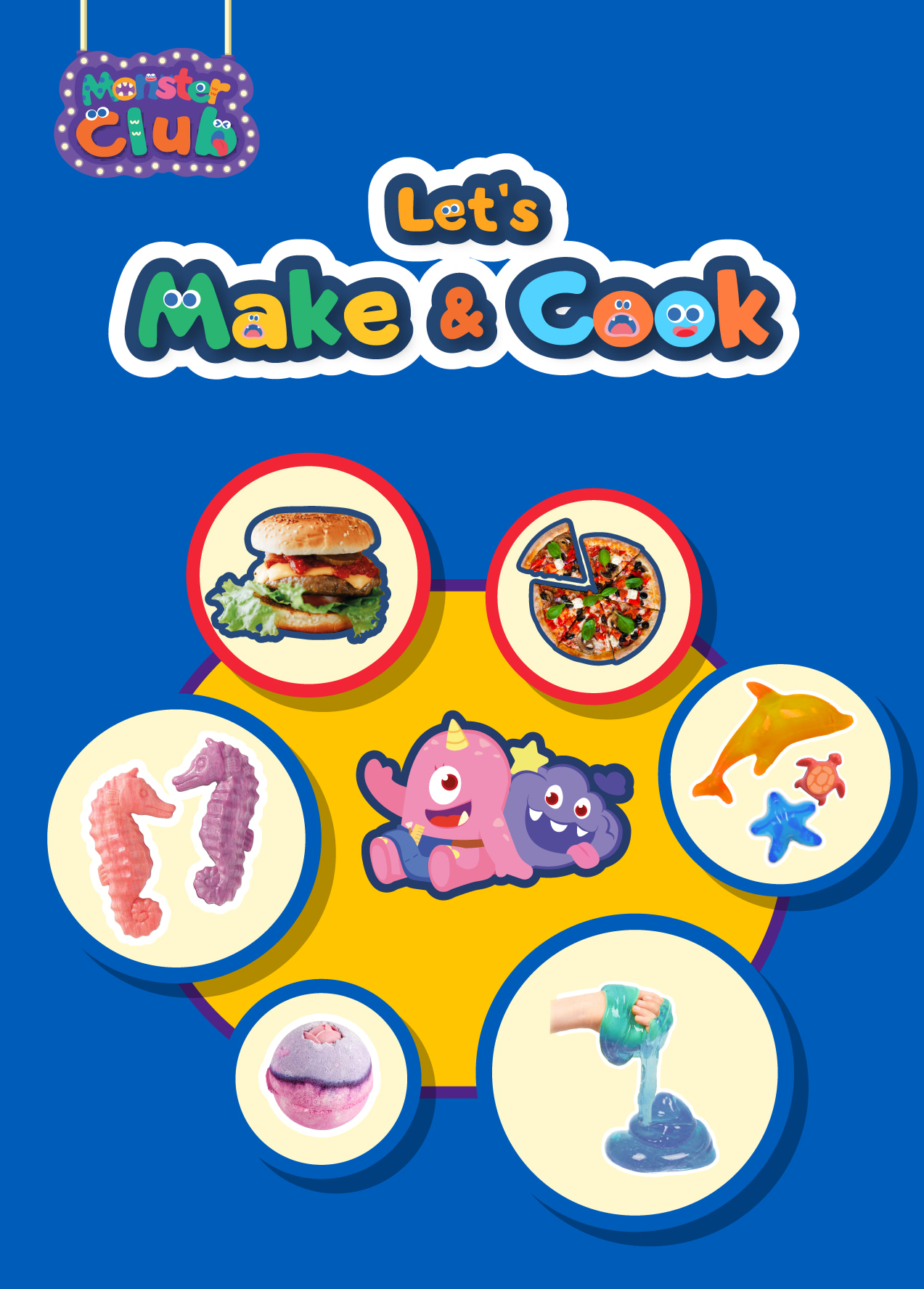 The Monster Club - Let's Make & Let's Cook 工作坊｜將軍澳｜九龍灣｜太古城｜坑口