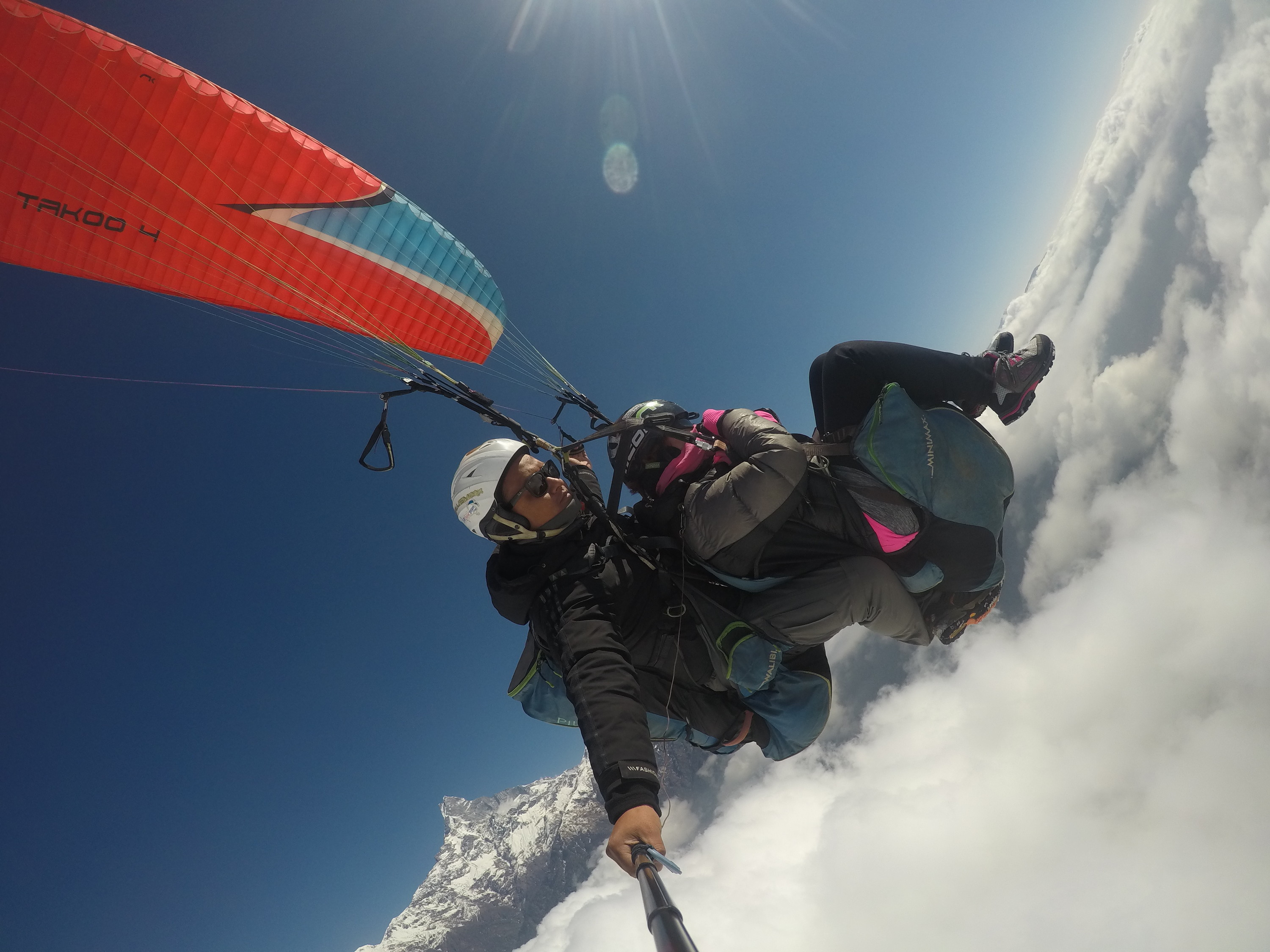 Paragliding Experience in Pokhara with Hotel Pickup & Drop