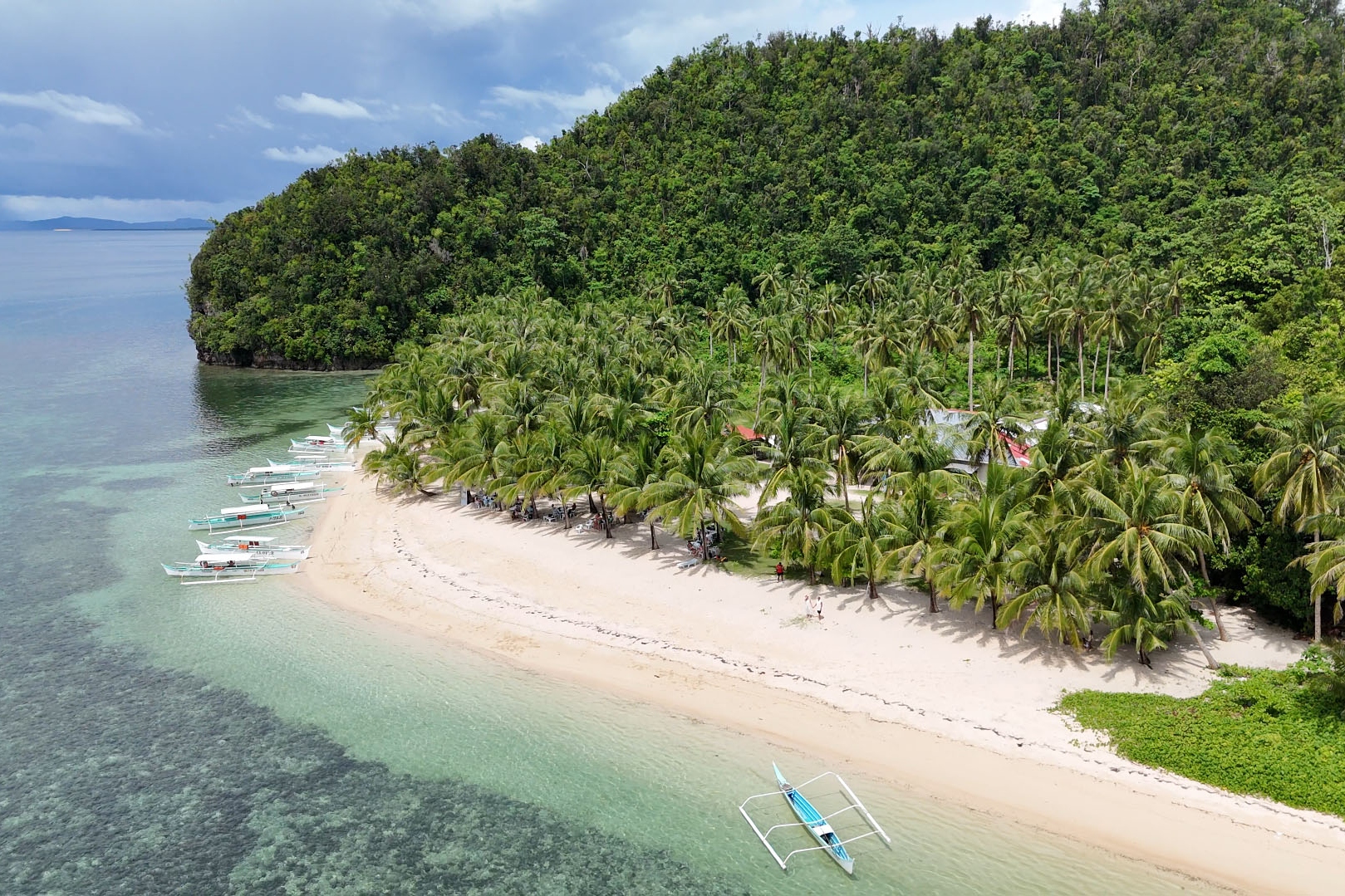 Private Sugba Lagoon with Kawhagan and Pamomoan Island in Siargao