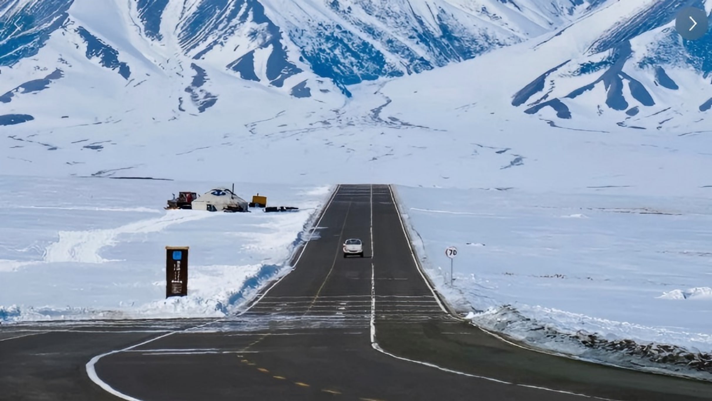 The only desert highway in Northern Xinjiang - [S21 Desert Highway]
