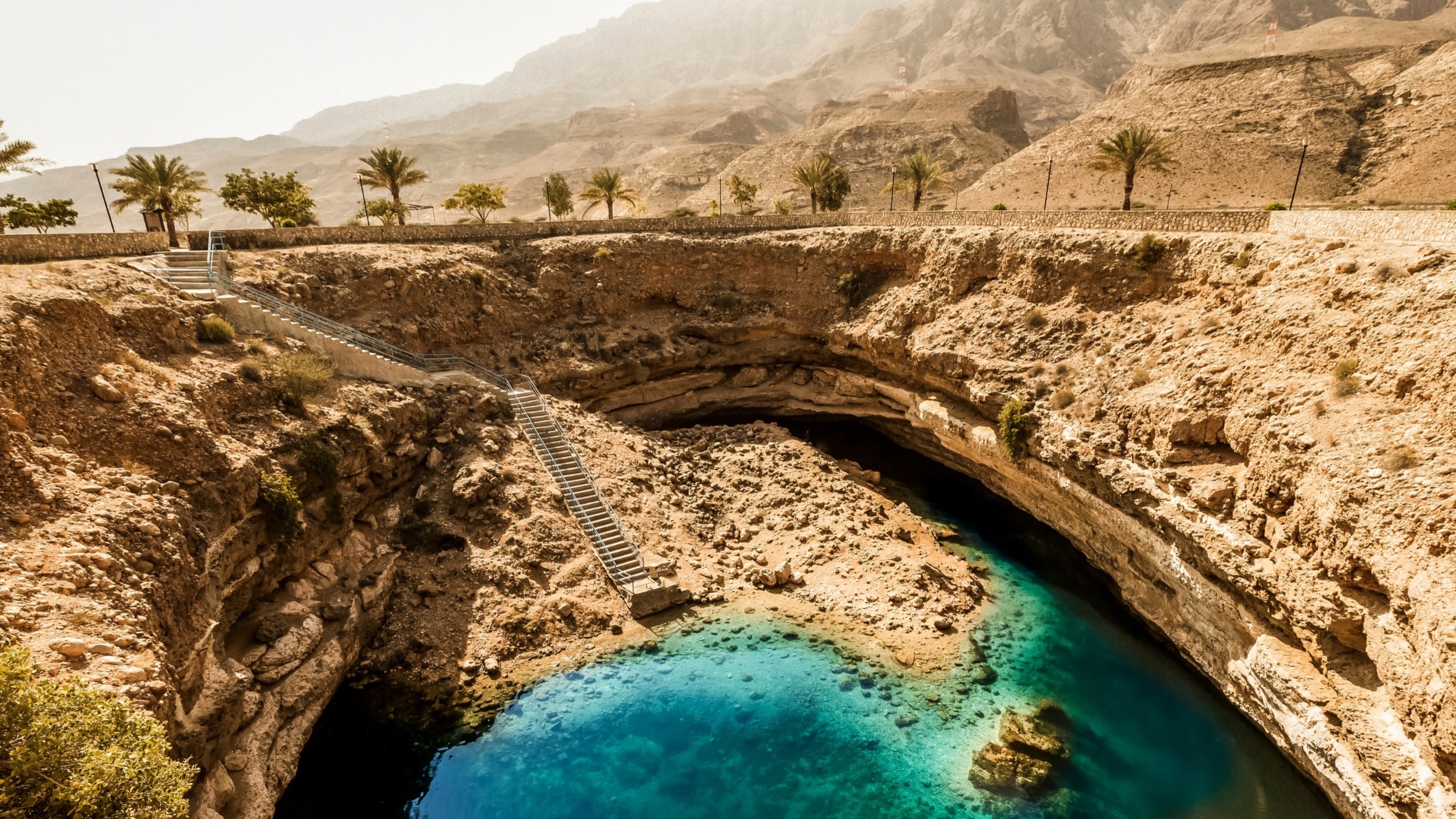 Muscat Wadi Al Arbeieen & Bimmah Half-Day Private Tour