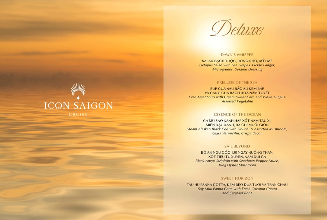 ICON Saigon - Luxury Dining Cruise in Ho Chi Minh City