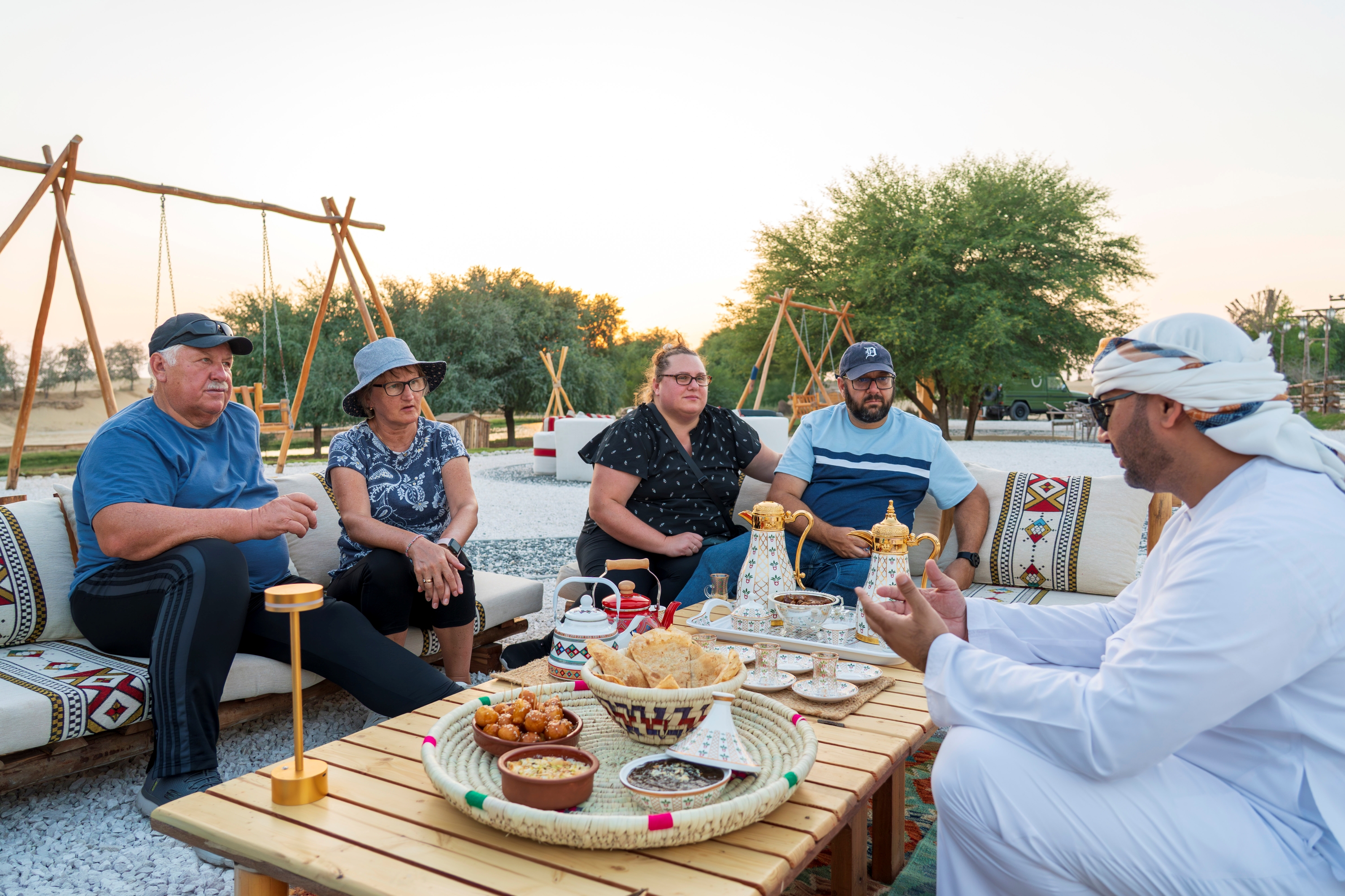 Dubai: Desert Afternoon High Tea at Al Marmoom Oasis