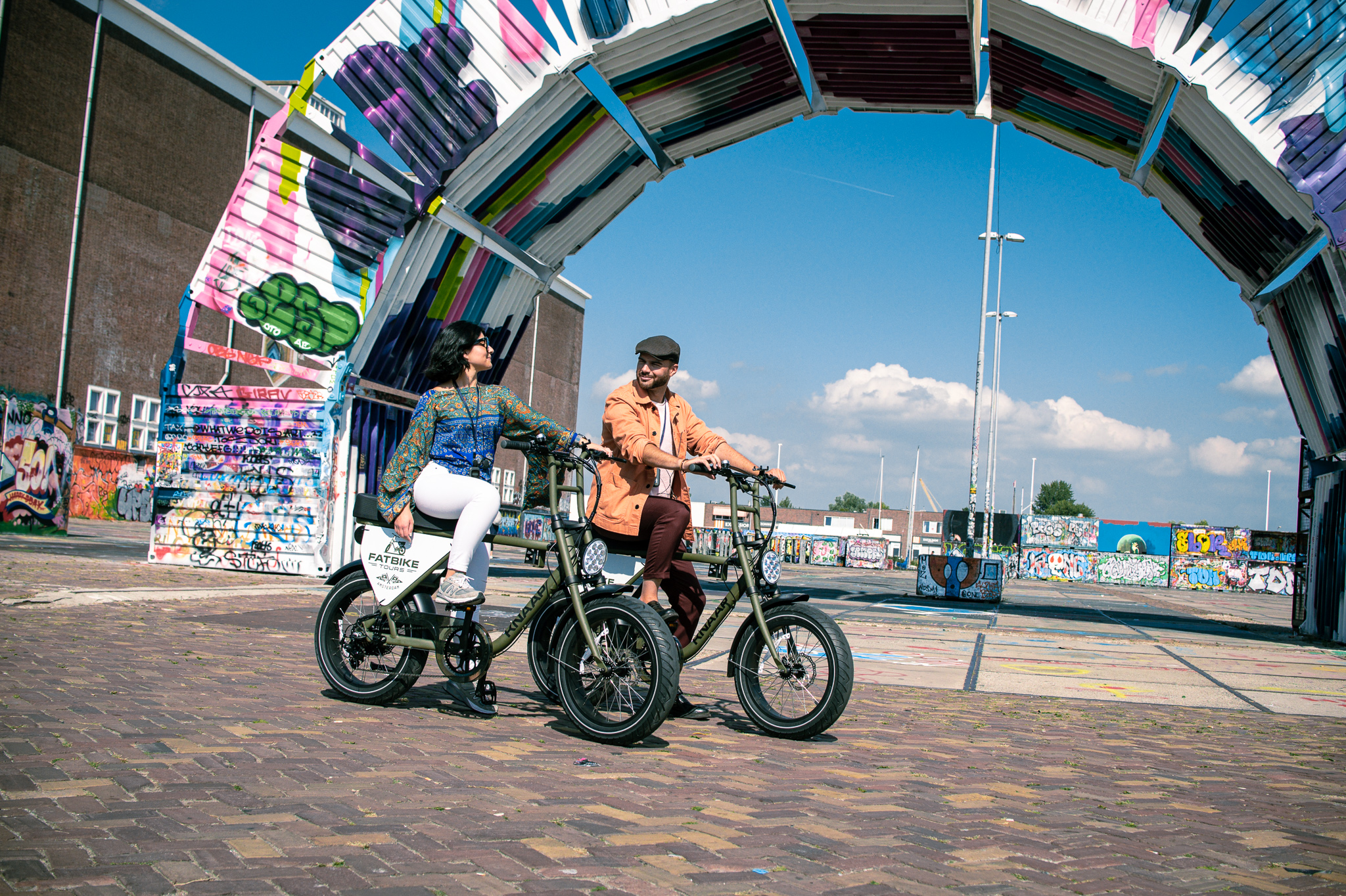 阿姆斯特丹市區電動自行車之旅（Fatbike Tours 提供）