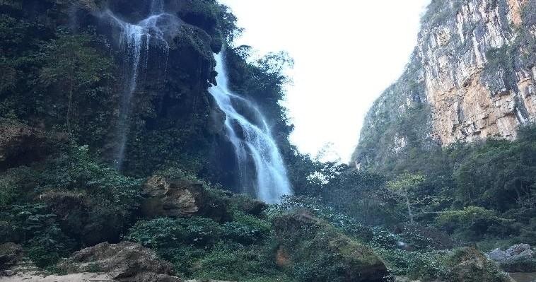 Aguacero Waterfall & La Venta River Canyon in the Ocote Reserve