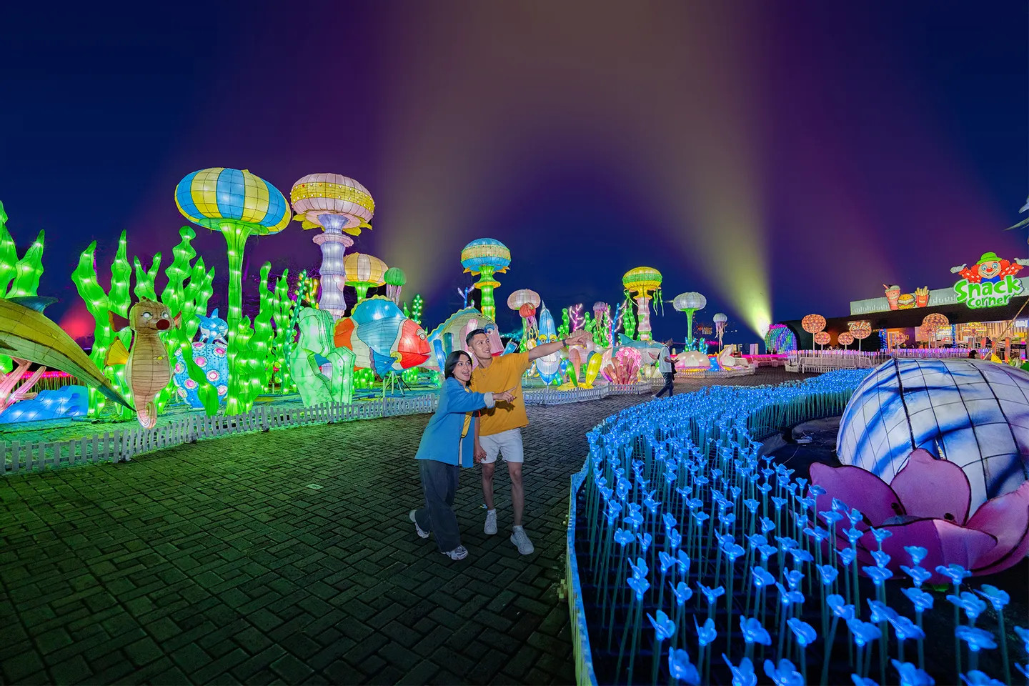 Milenial Glow Garden Ticket in Malang