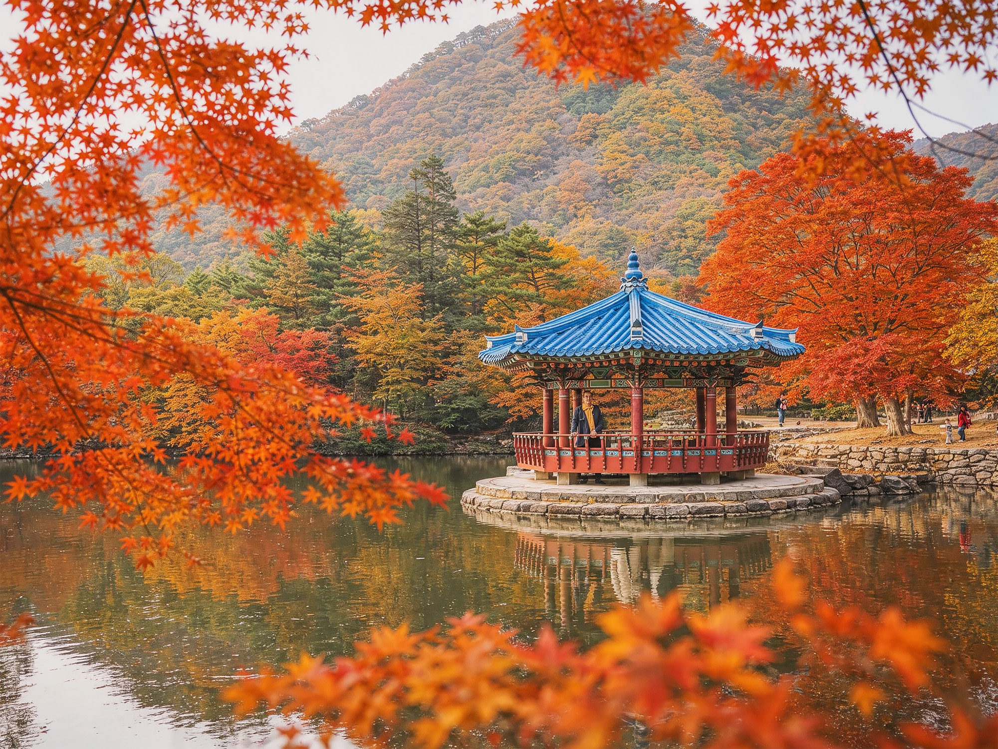 🏛️ 內藏山壯麗秋景 & 拍照打卡點。