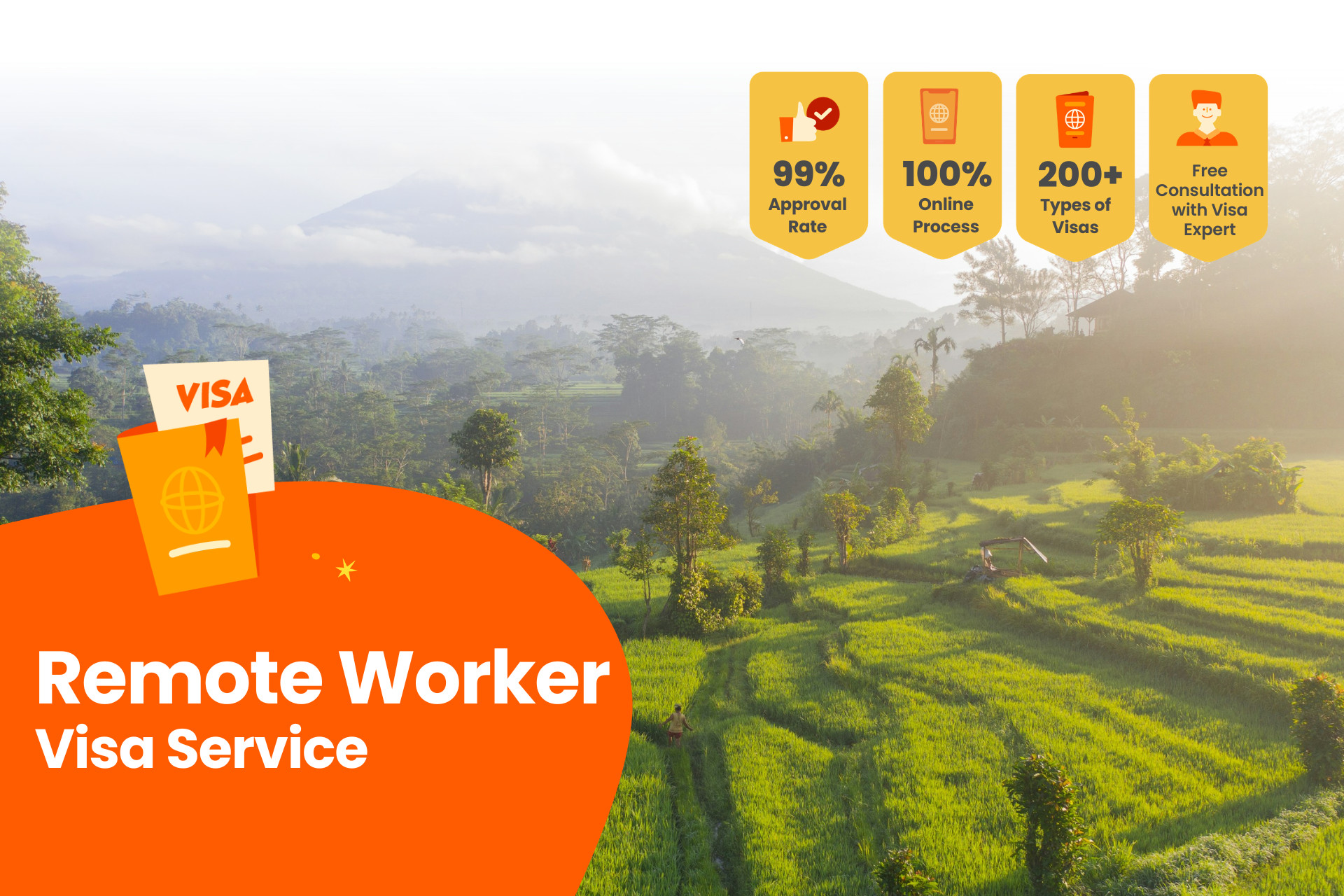 Indonesia Visa Service for Remote Worker