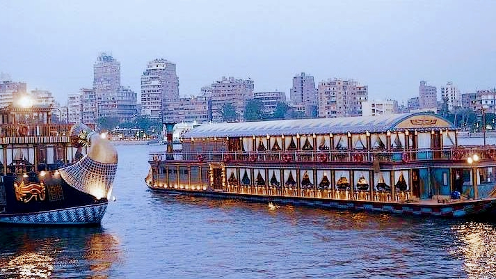 開羅五星級豪華尼羅河晚餐遊輪（含現場娛樂）