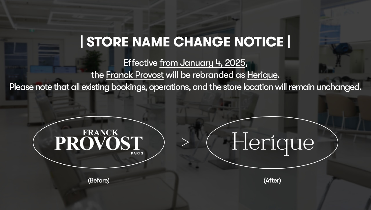 Myeong-dong Hairstyling Experience at Franck Provost (By WonderTrip)