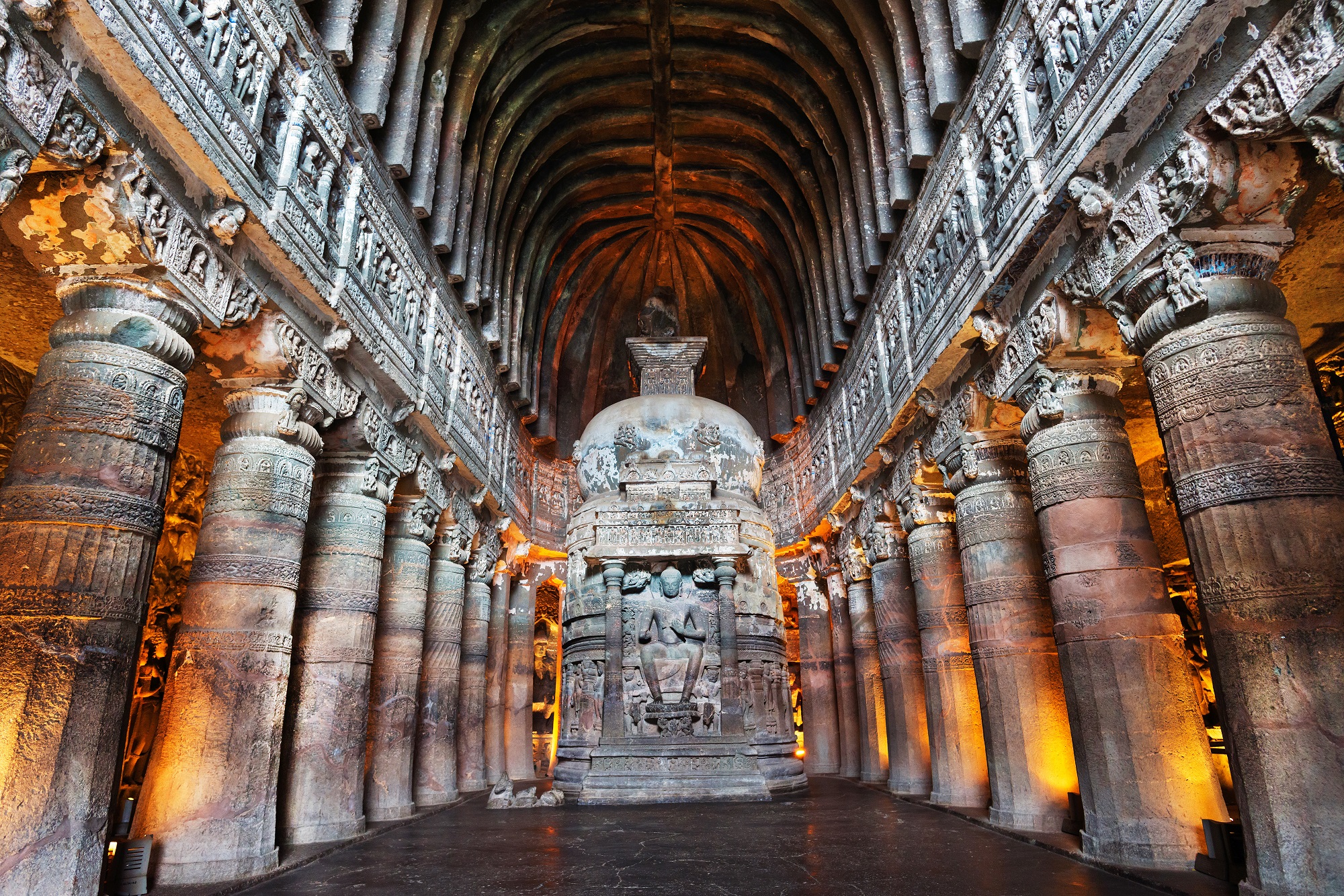 Ajanta and Ellora Caves Private 2-Day Tour From Aurangabad
