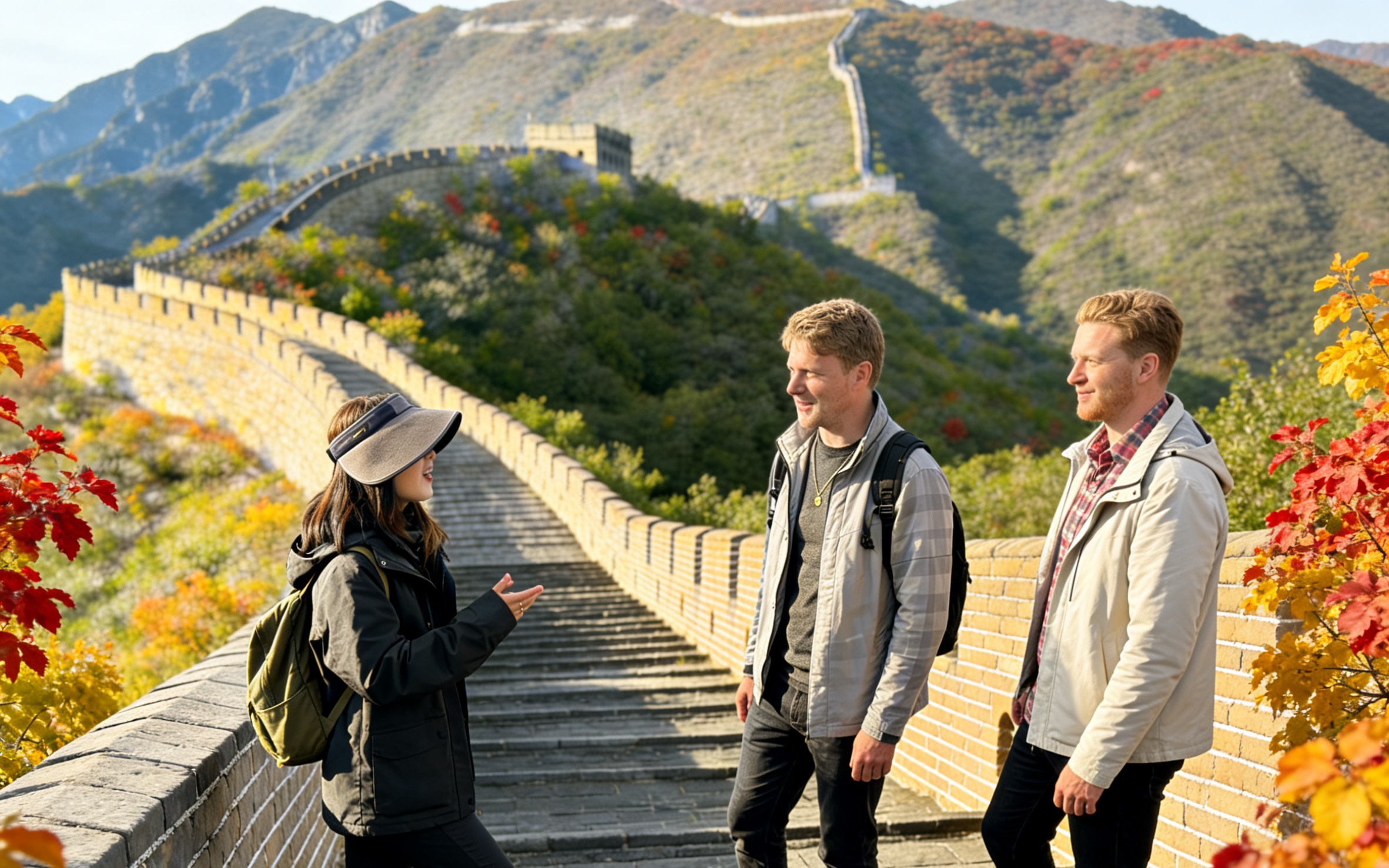 [China Railway Tour] One Day Tour to Tiananmen Square, Forbidden City & Mutianyu Great Wall from Tianjin
