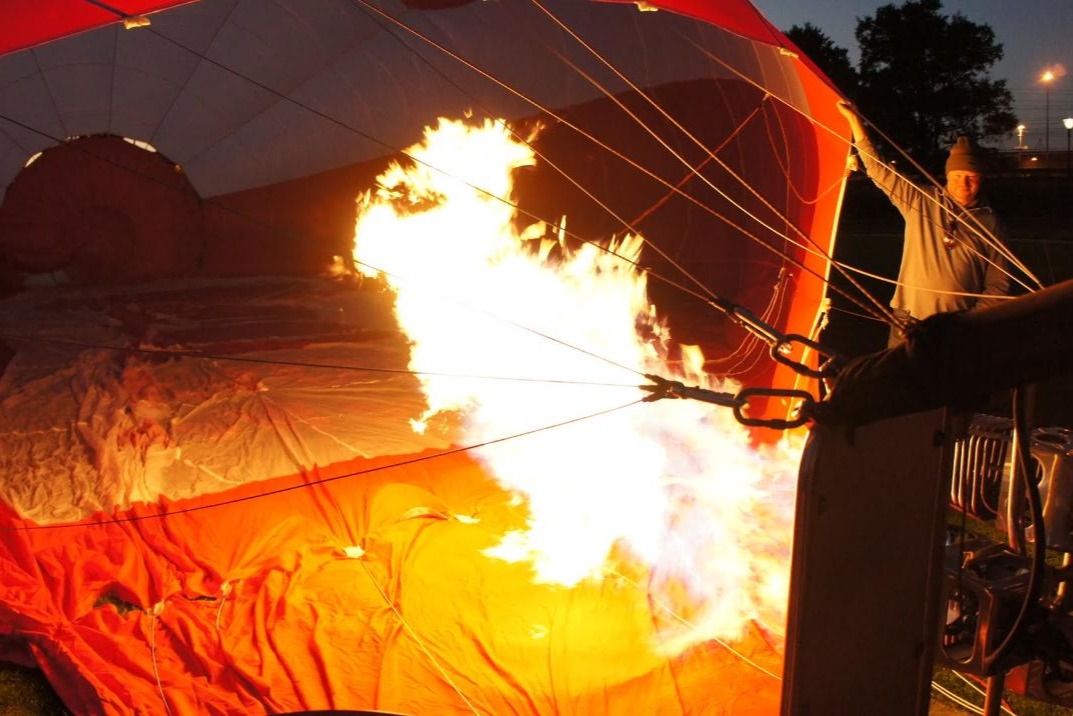 Avon Valley Hot Air Balloon Flight includes transport and breakfast