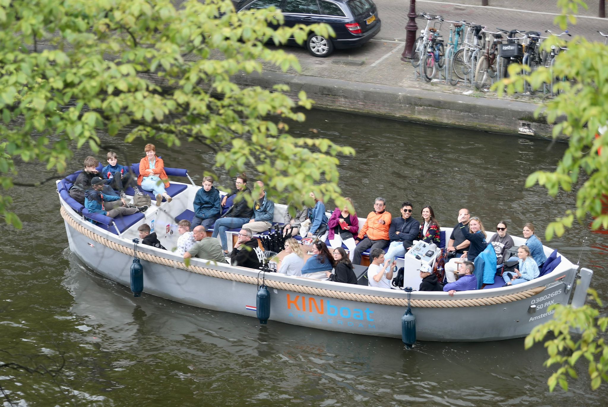 Open Boat Canal Cruise Tour in Amsterdam