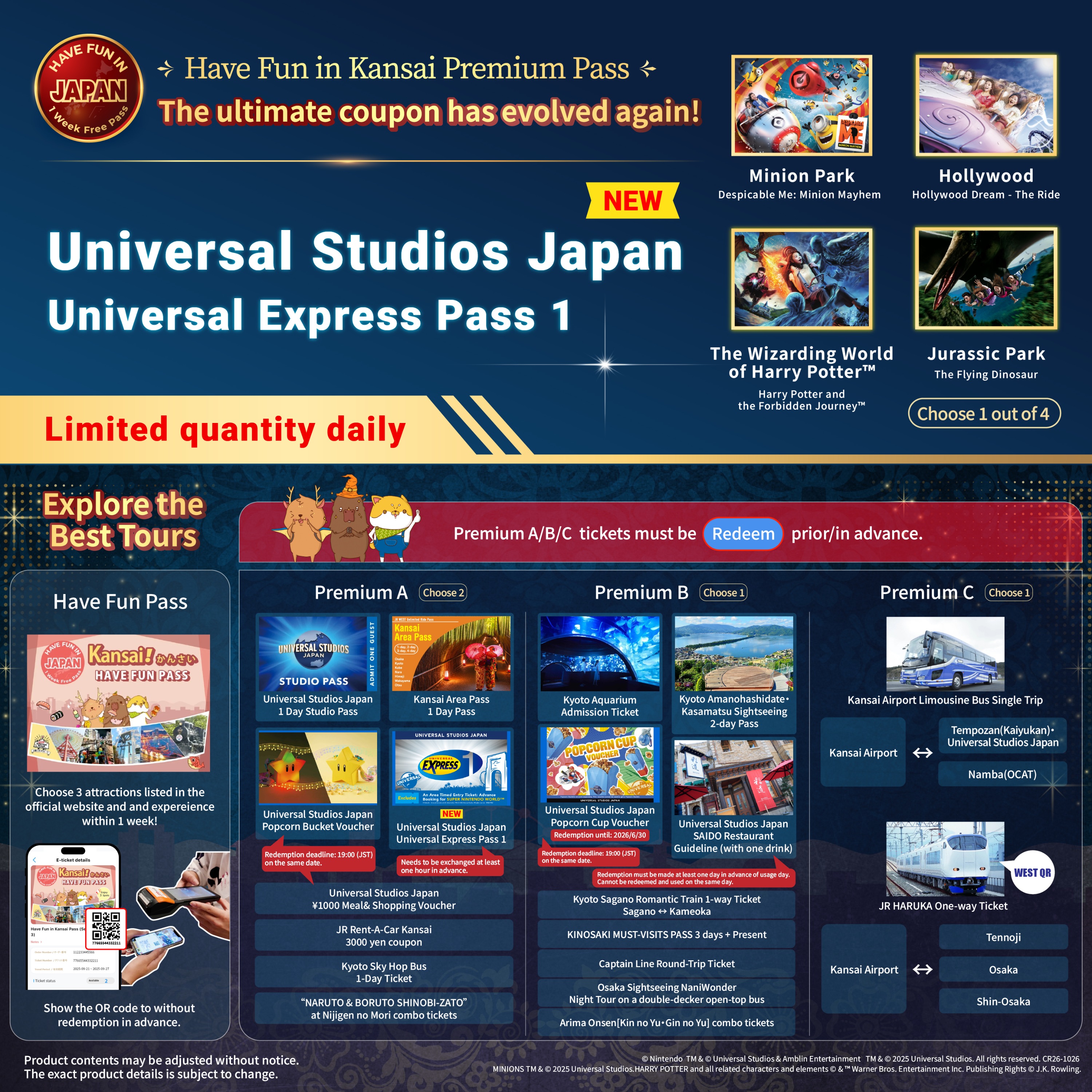 Have Fun in Kansai Premium Pass