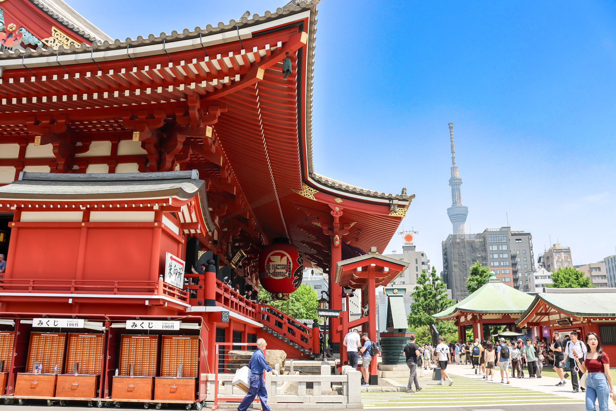 Explore Asakusa Traditions and Food in a Kimono