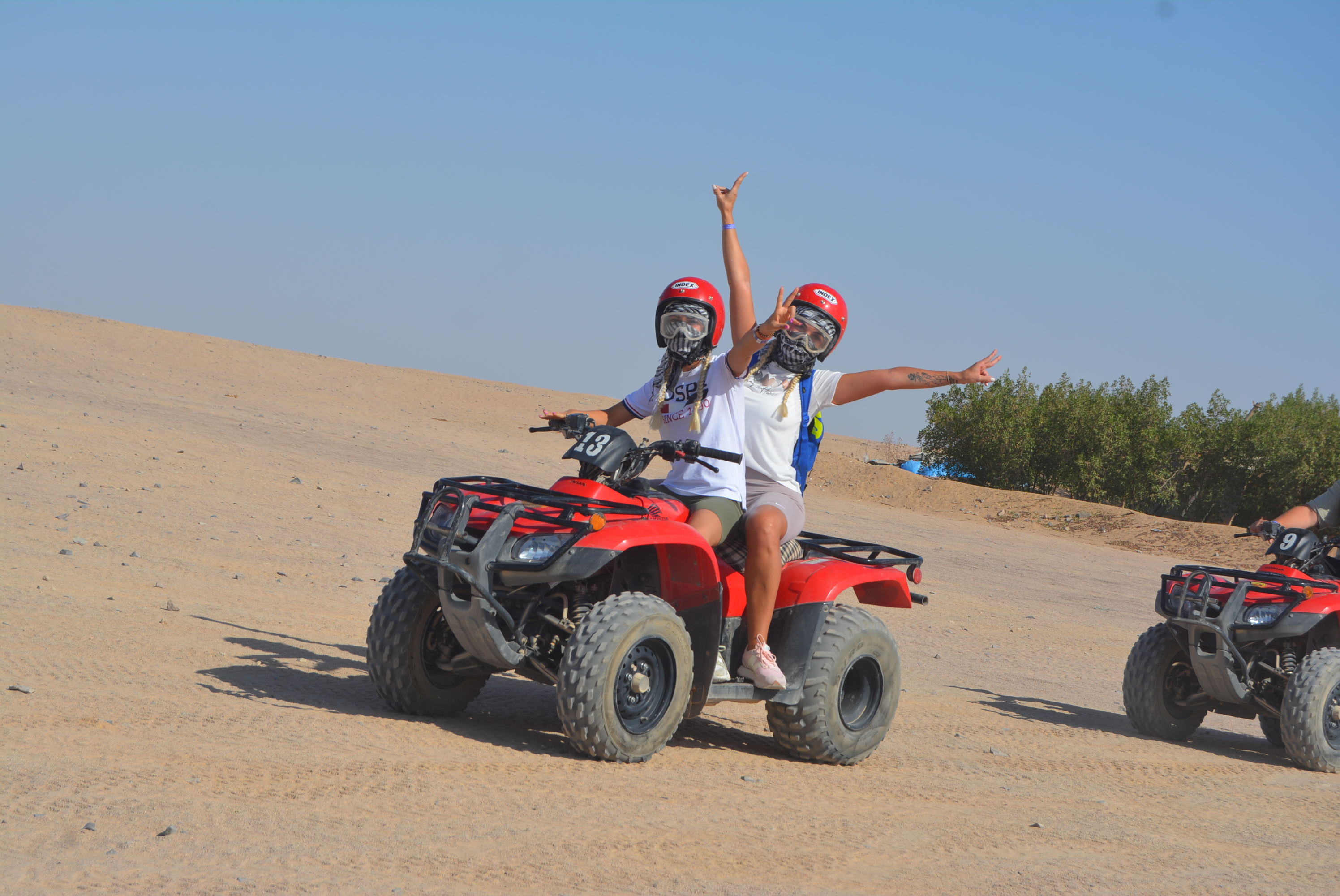 Moto drive morning tour Hurghada