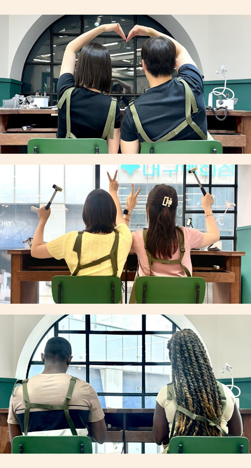 Enjoy a delightful time in a clean and comfortable workshop environment.

Visit UNIU RIGNS and create a memorable and exciting experience as you craft a one-of-a-kind, special ring with someone dear to you.