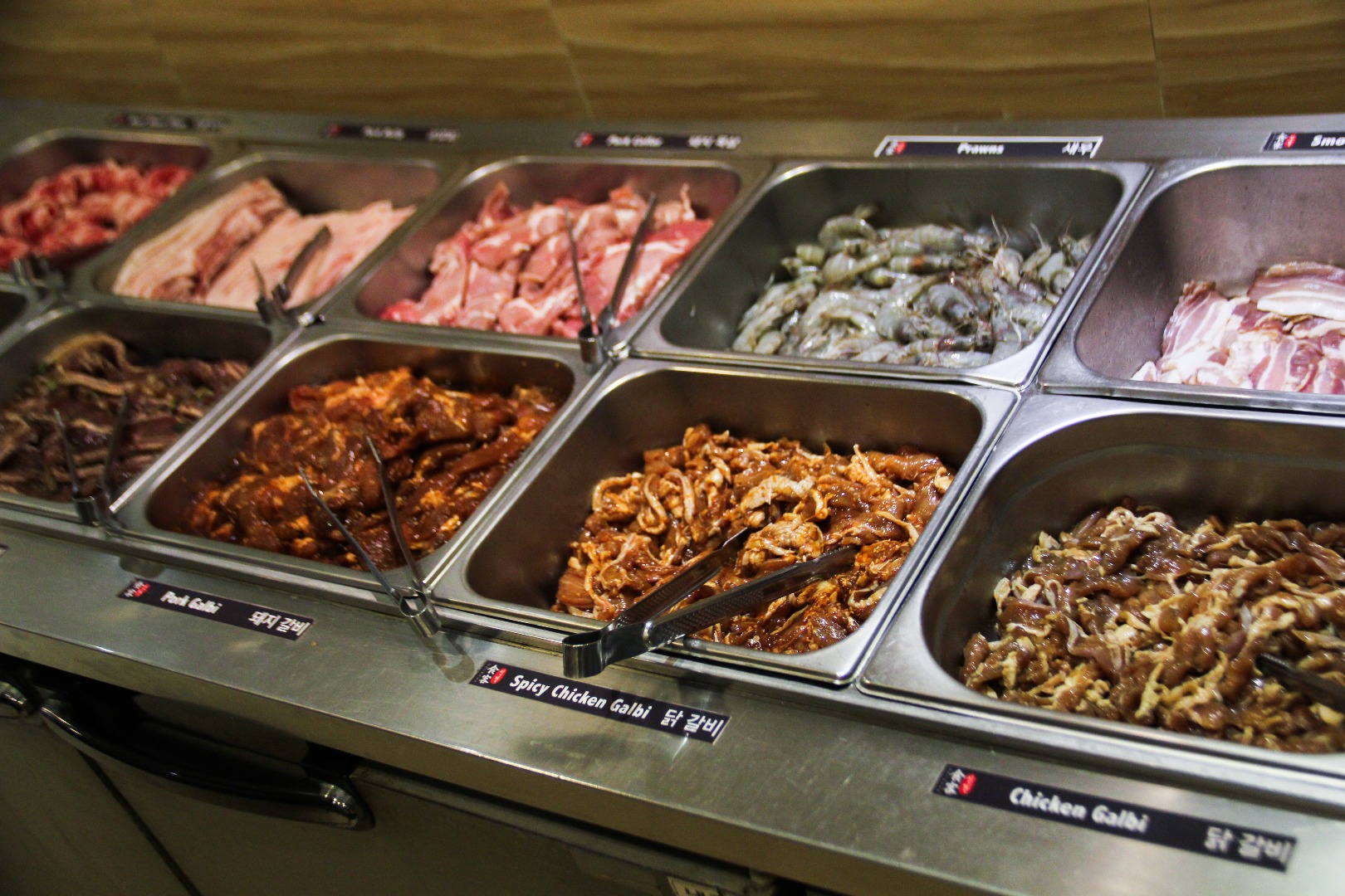 Korean bbq buffet