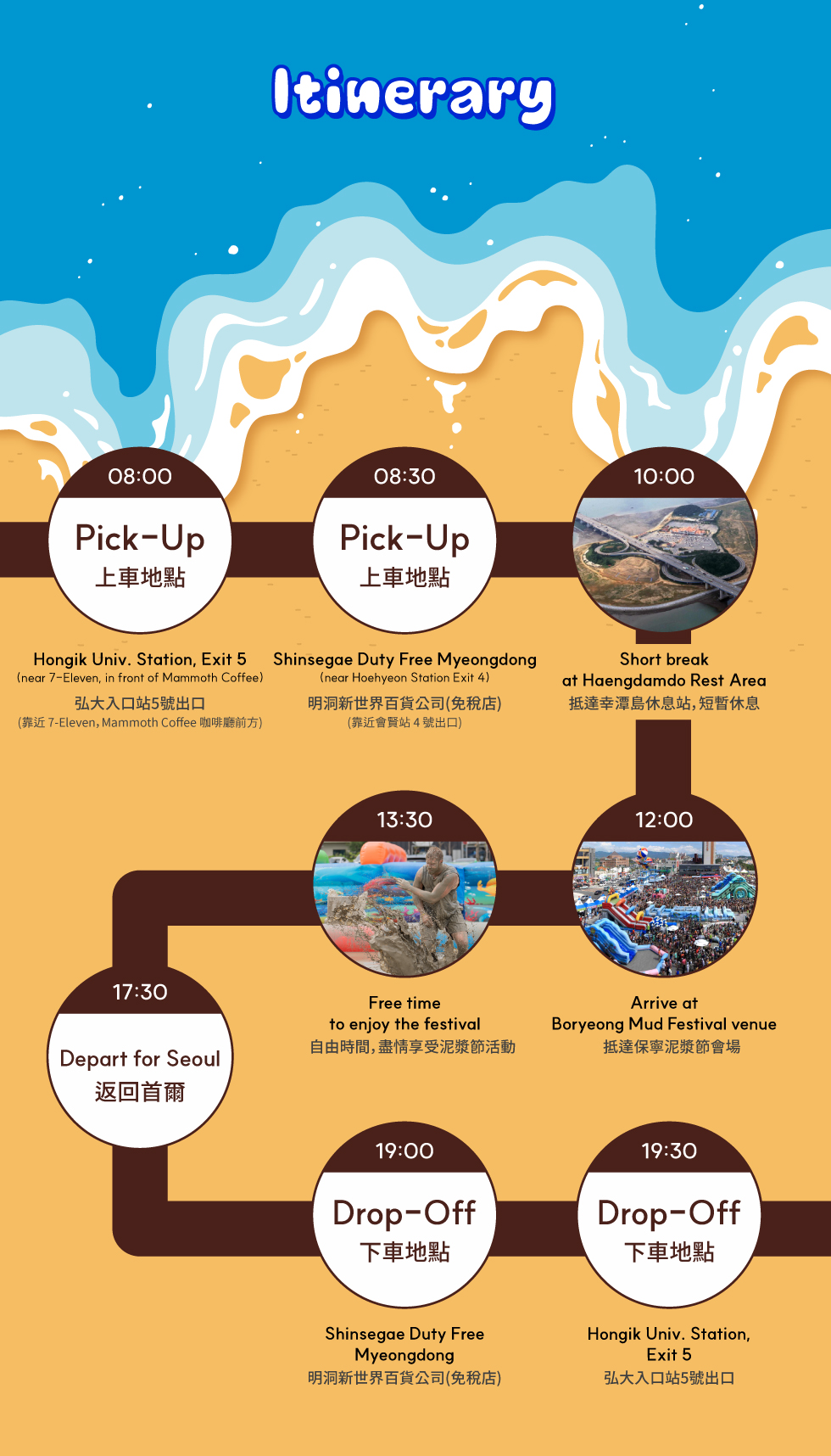 2024 保寧泥漿節一日遊（首爾出發）